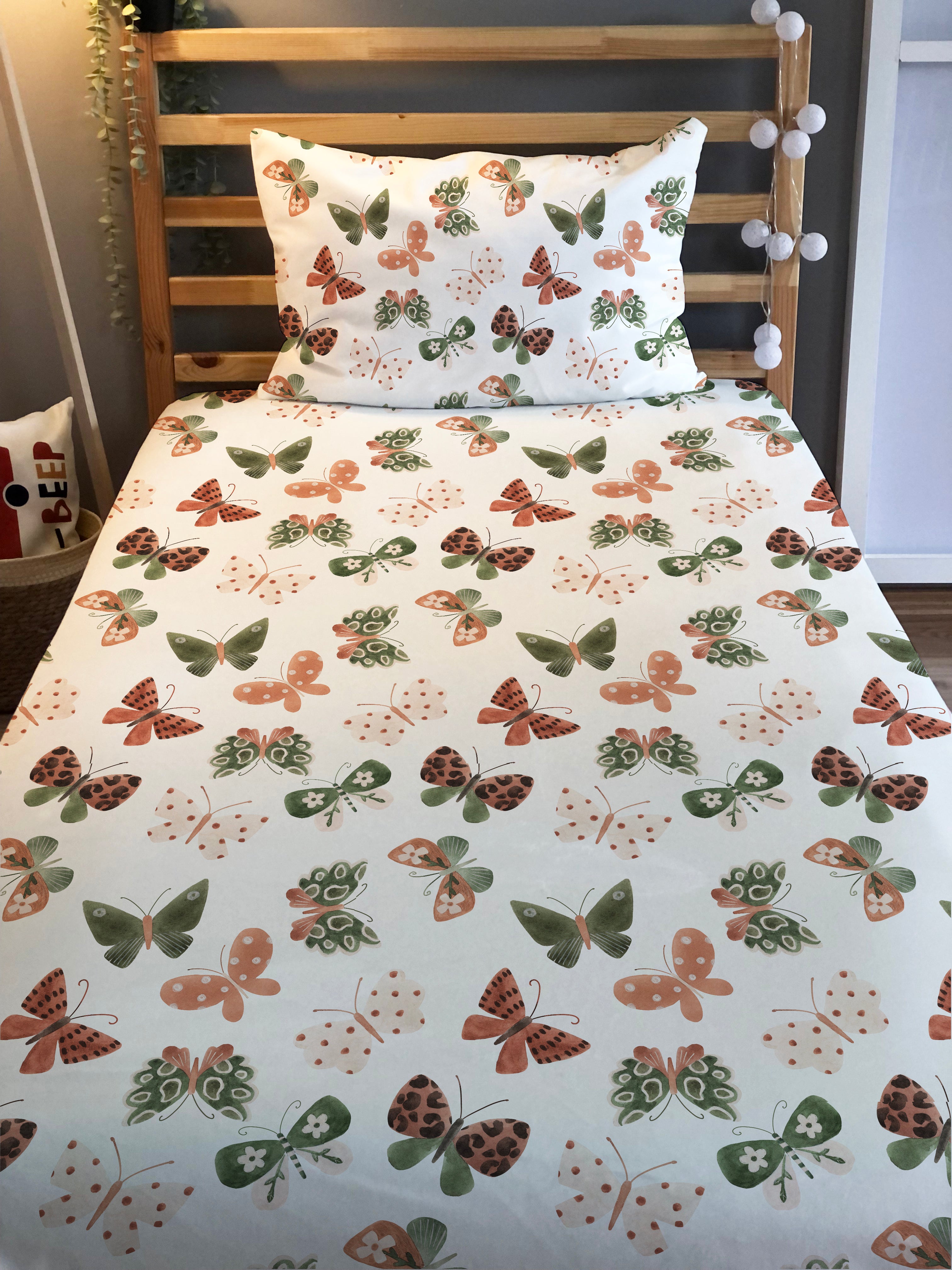 Evmila Astronaut Patterned Duvet Cover Set