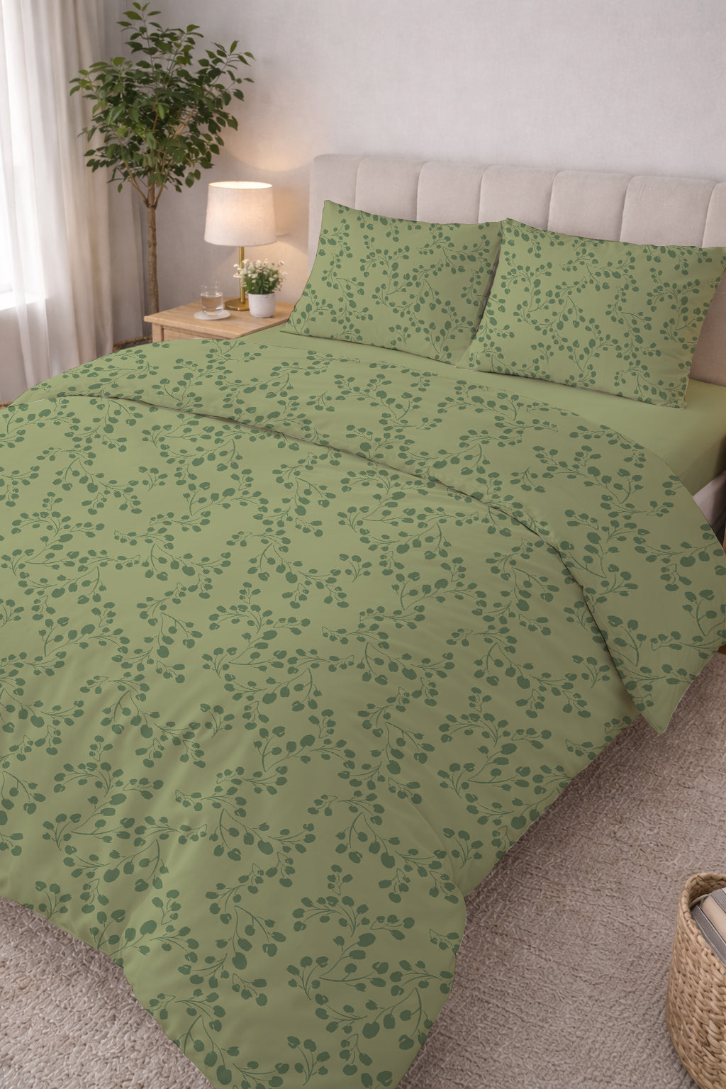 Evmila Minik Çiçekler Desenli Nevresim Takımı