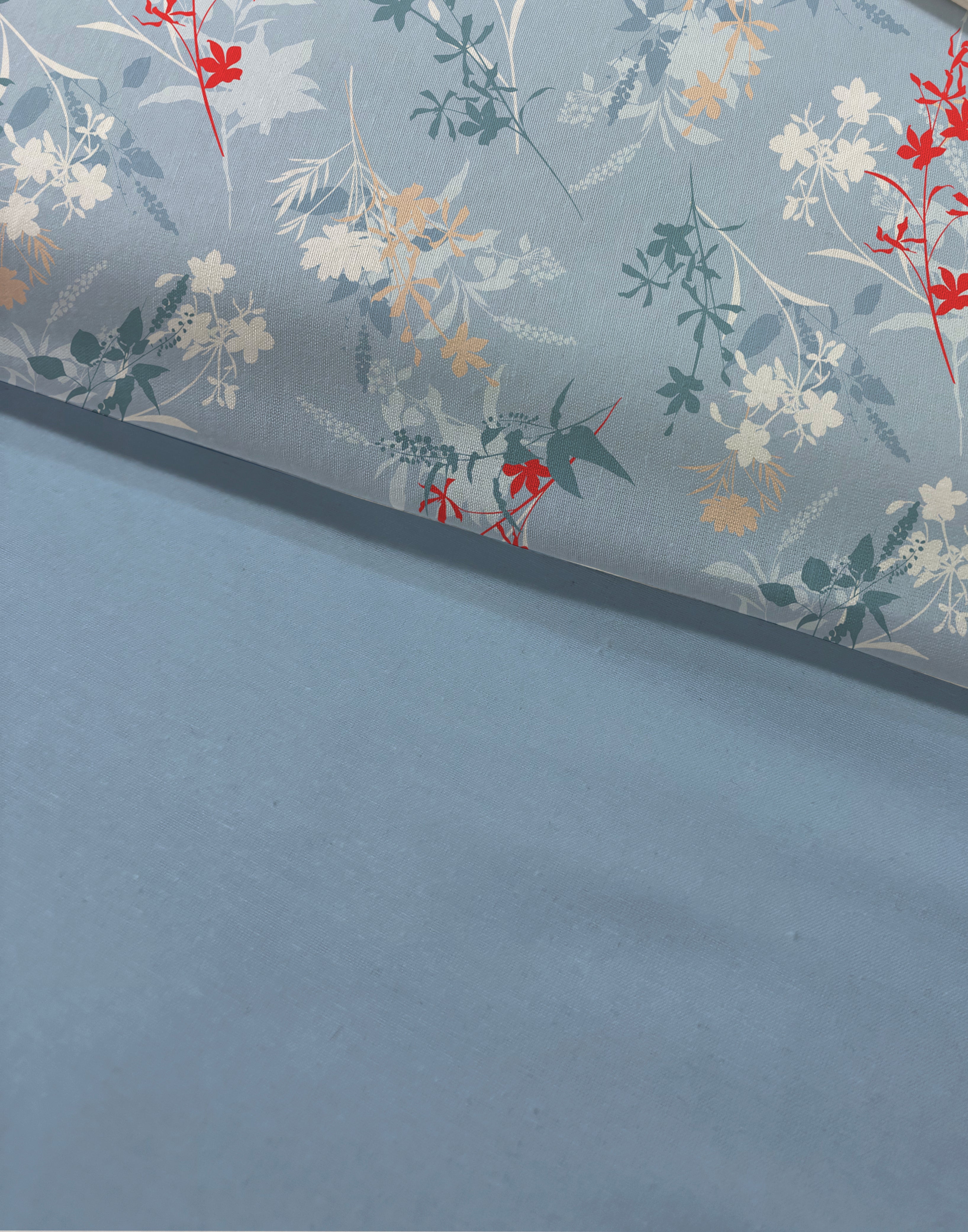 Evmila Minik Çiçekler Desenli Nevresim Takımı