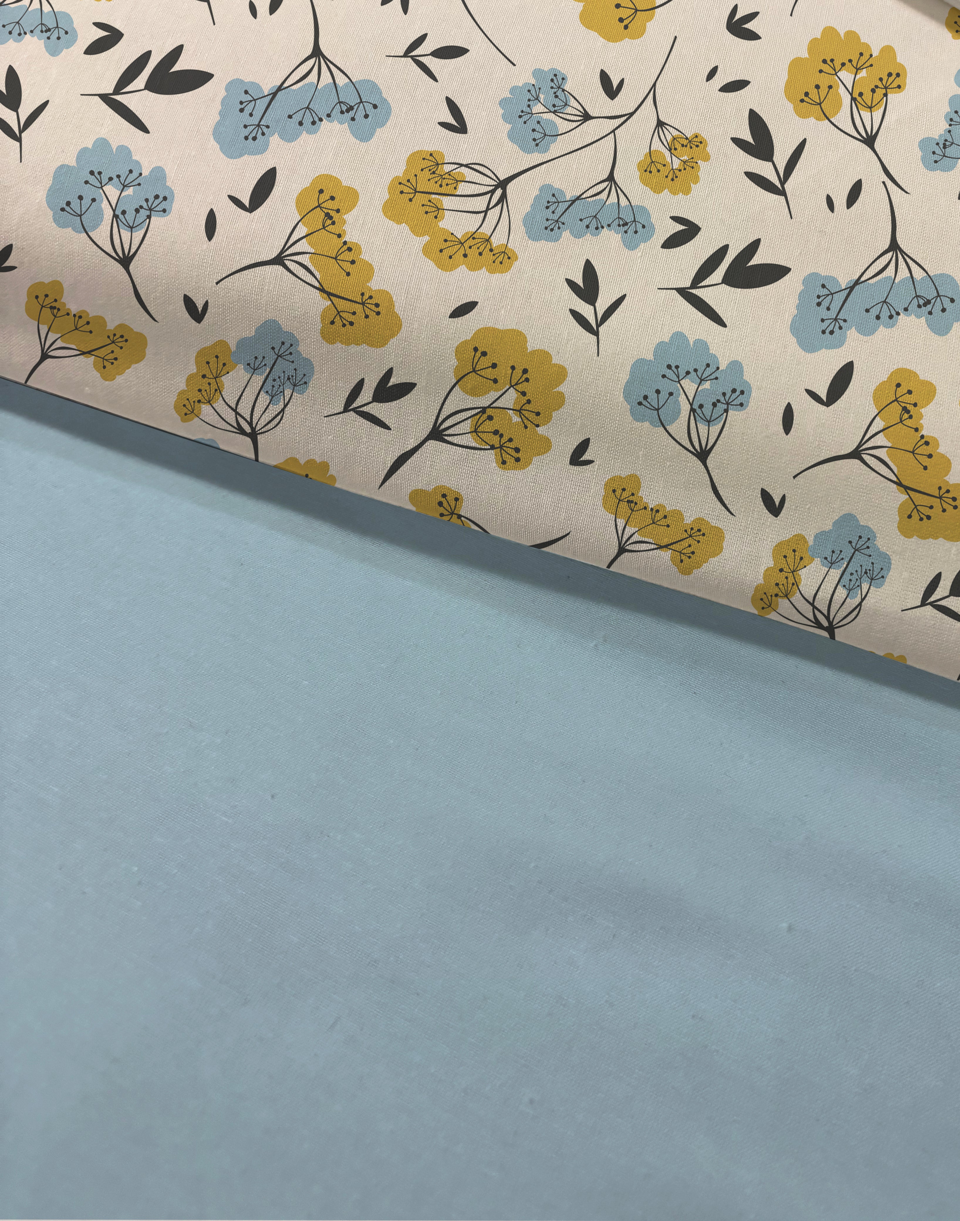 Evmila Minik Çiçekler Desenli Nevresim Takımı