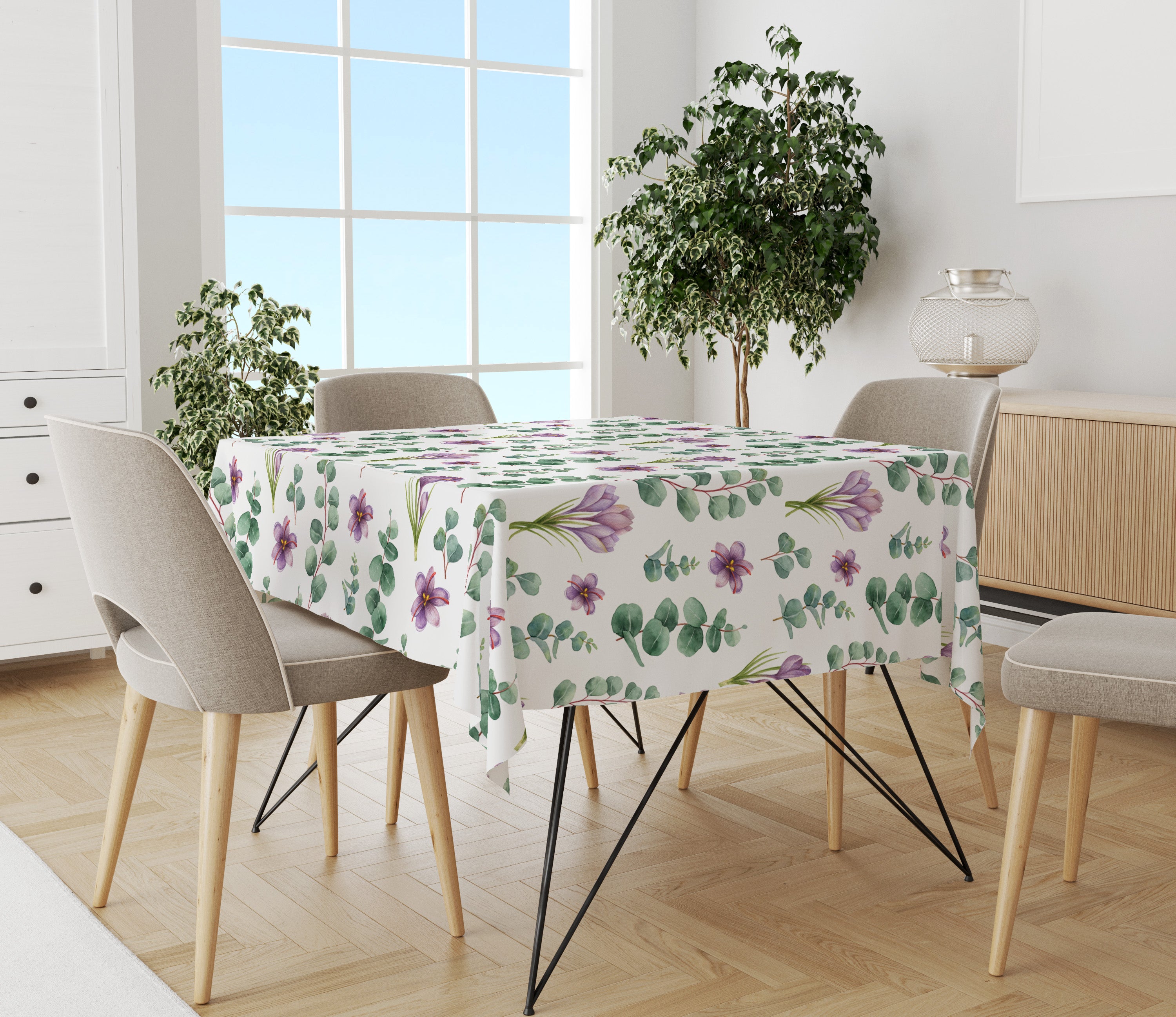Evmila Autumn Patterned Cushion Cover