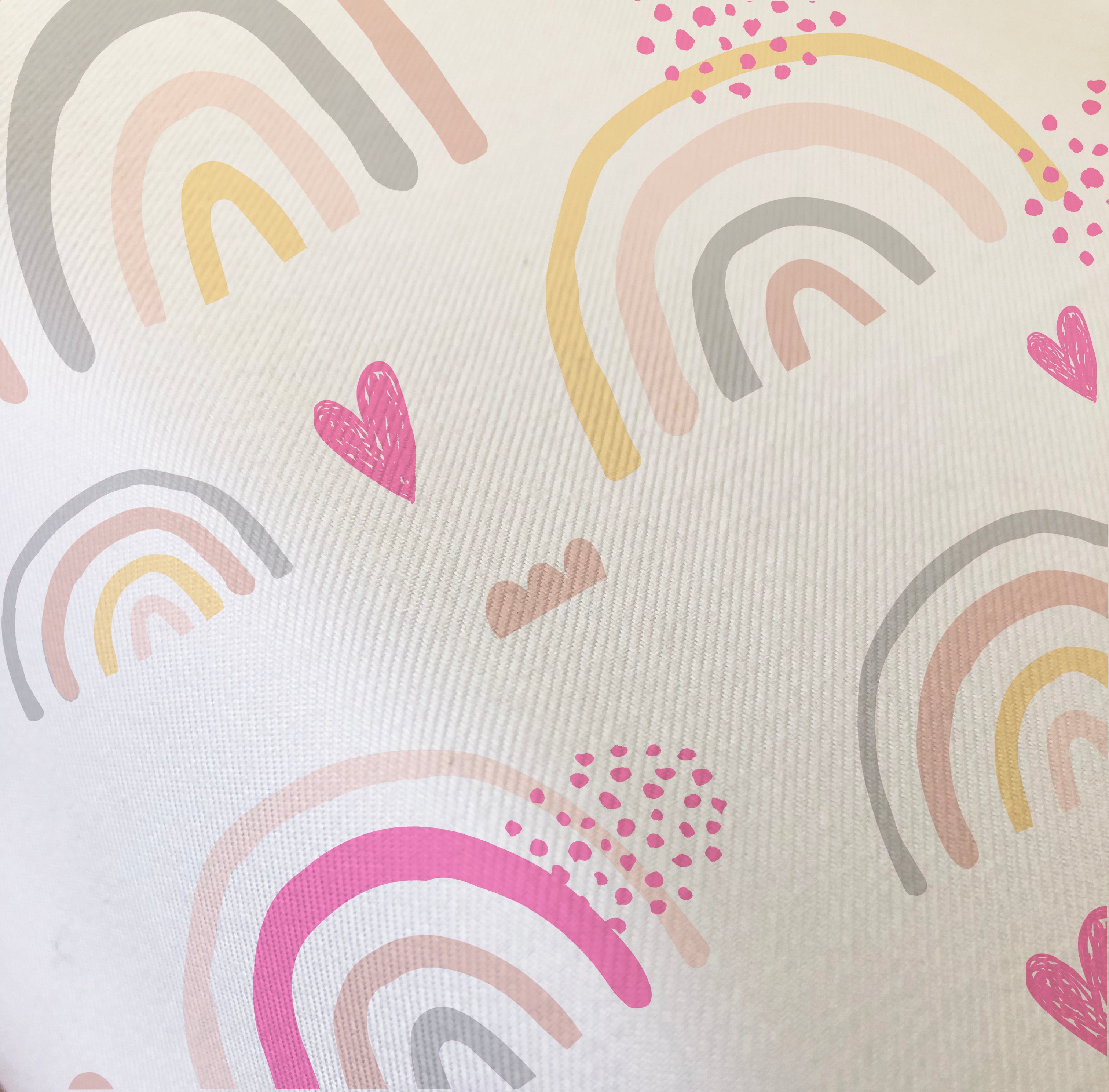 Evmila Rainbow Patterned Elastic Sheet Pillow Set