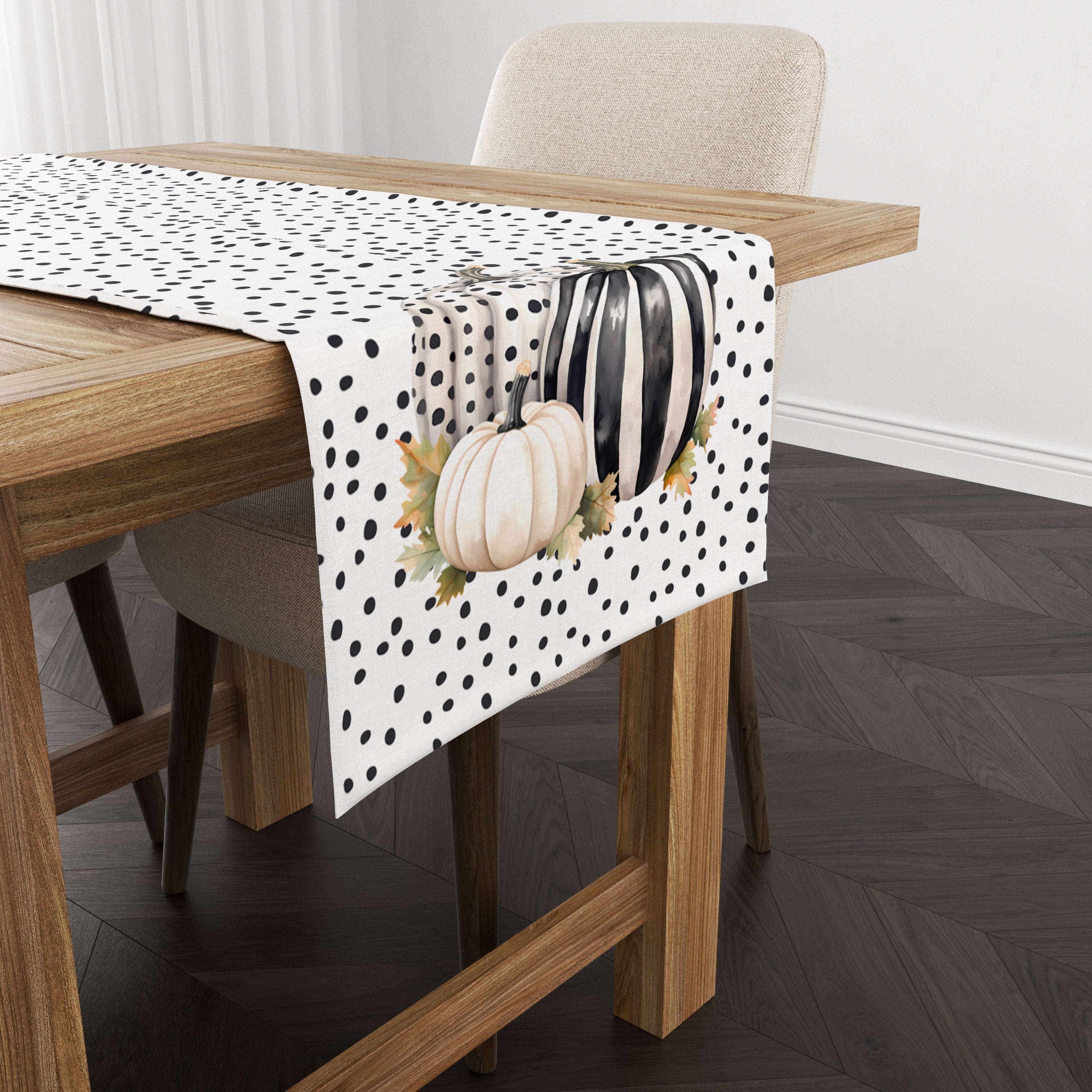 Evmila Autumn Patterned Cushion Cover