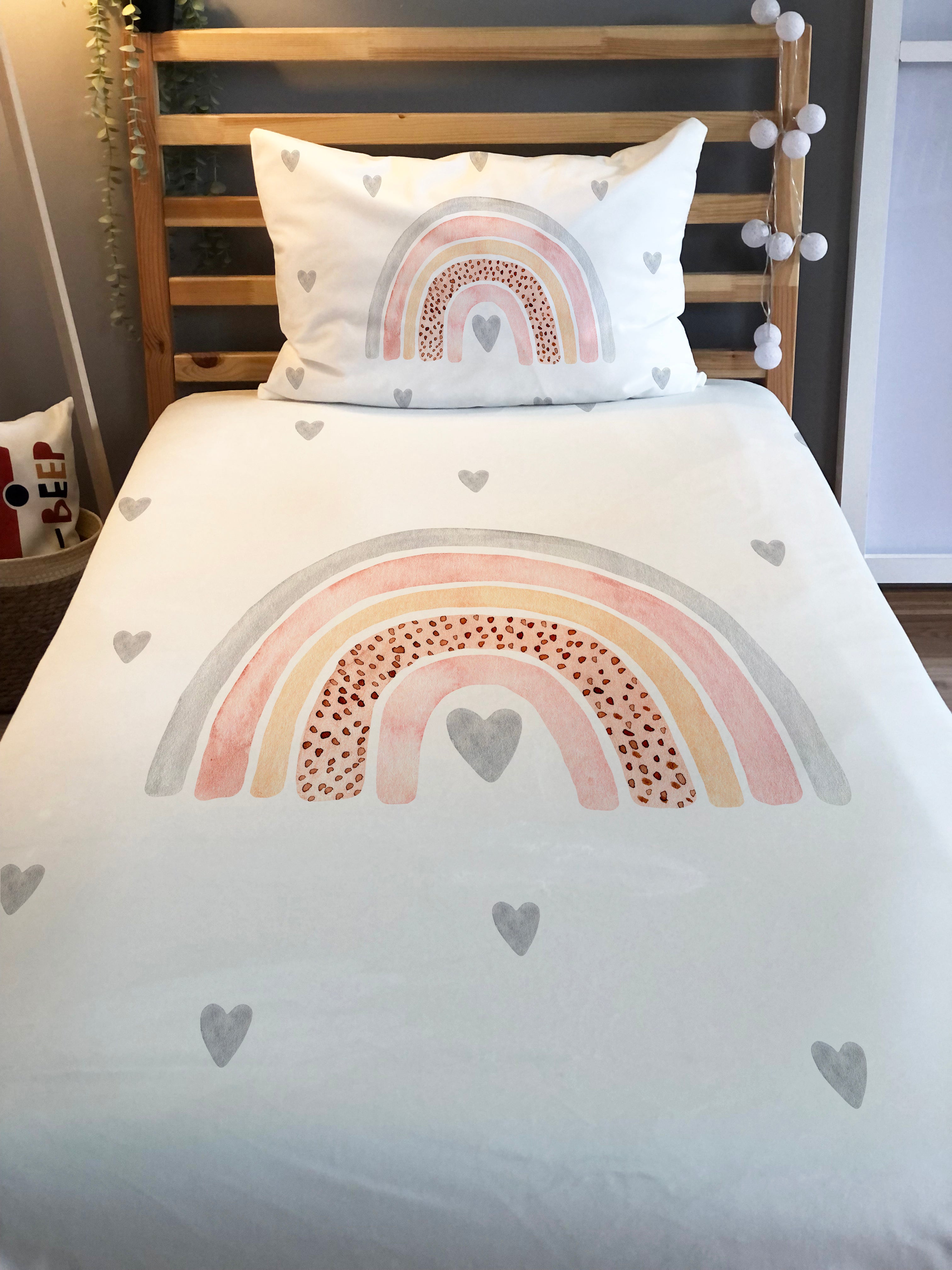 Evmila Astronaut Patterned Duvet Cover Set