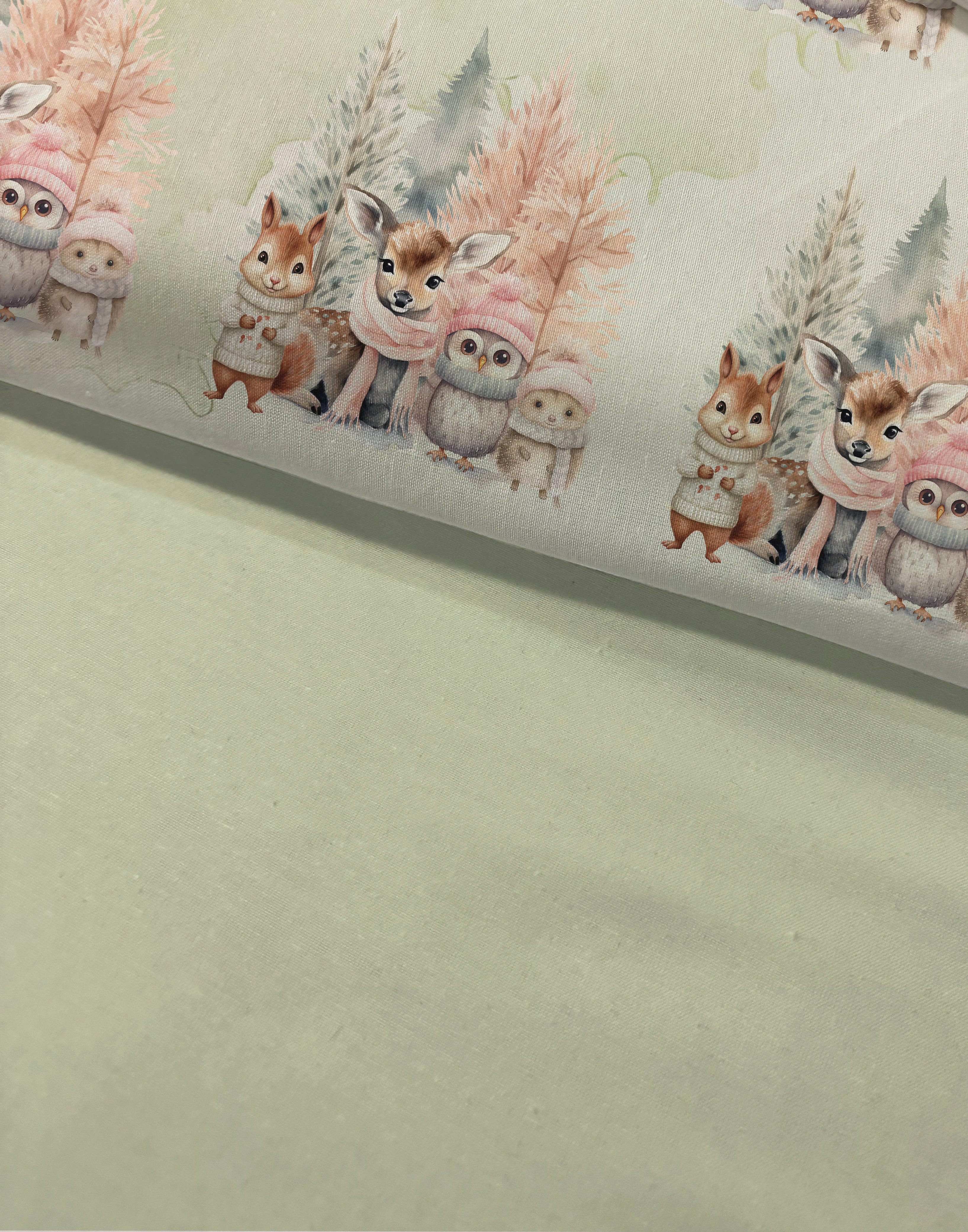 Evmila Sevimli Hayvanlar Desenli Nevresim Takımı