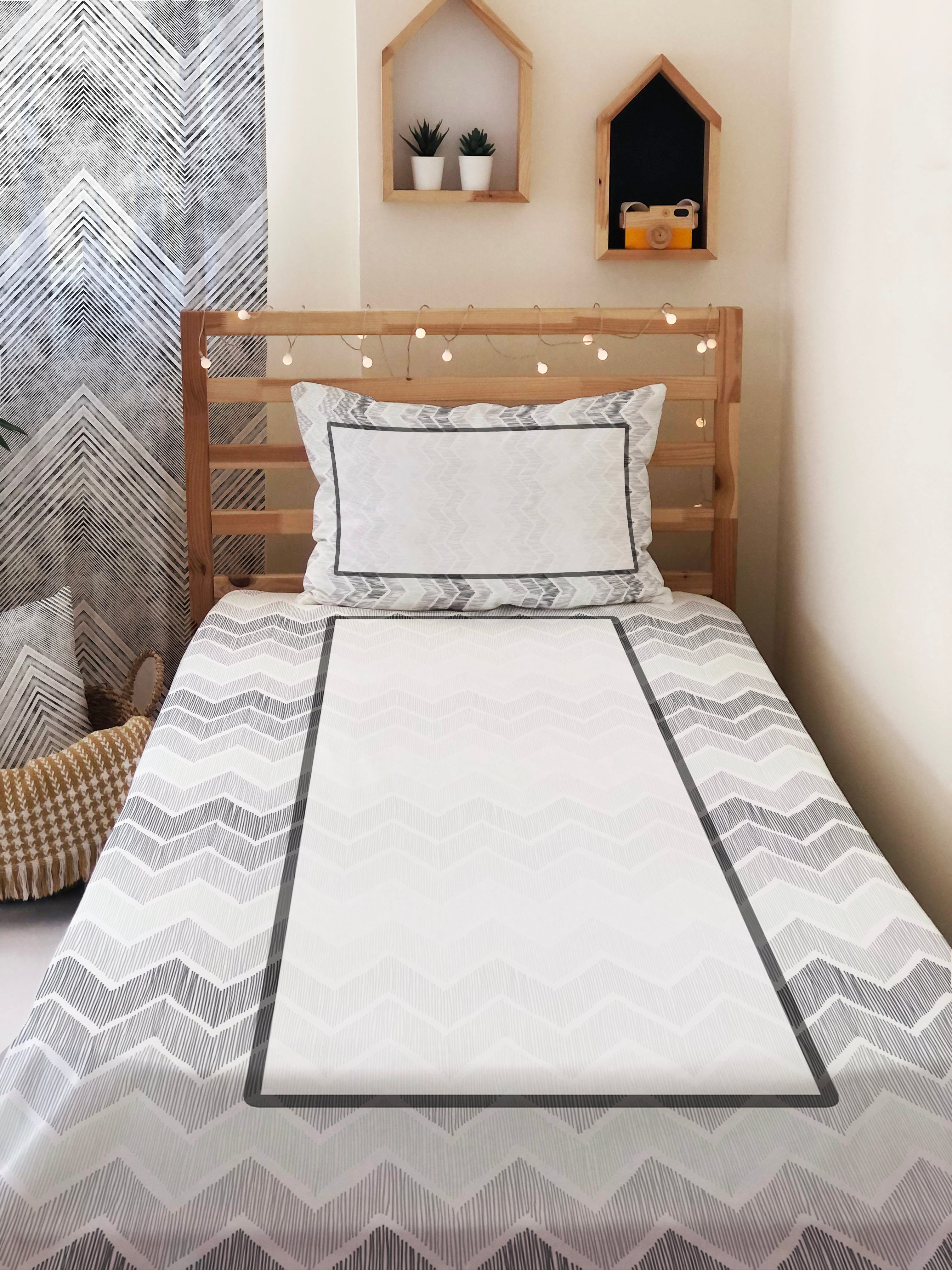 Evmila Astronaut Patterned Duvet Cover Set