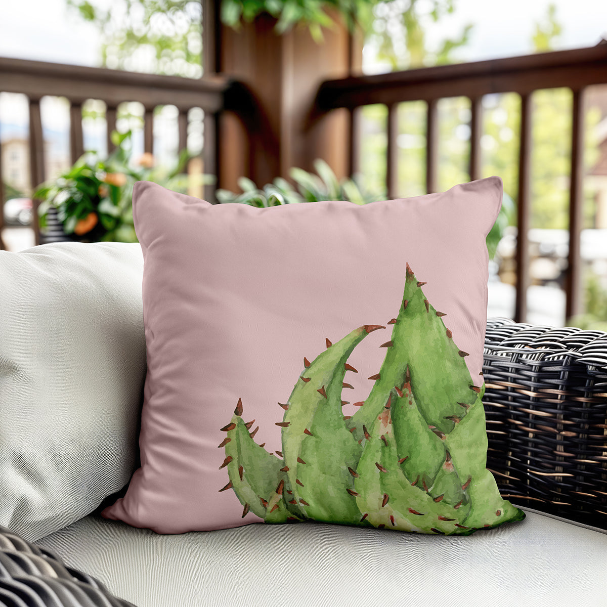 Evmila Autumn Patterned Cushion Cover