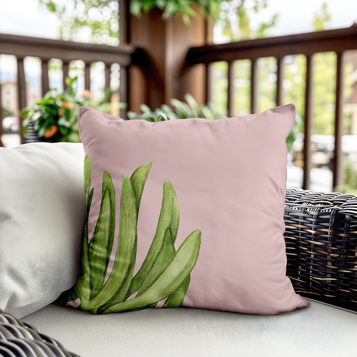 Evmila Autumn Patterned Cushion Cover
