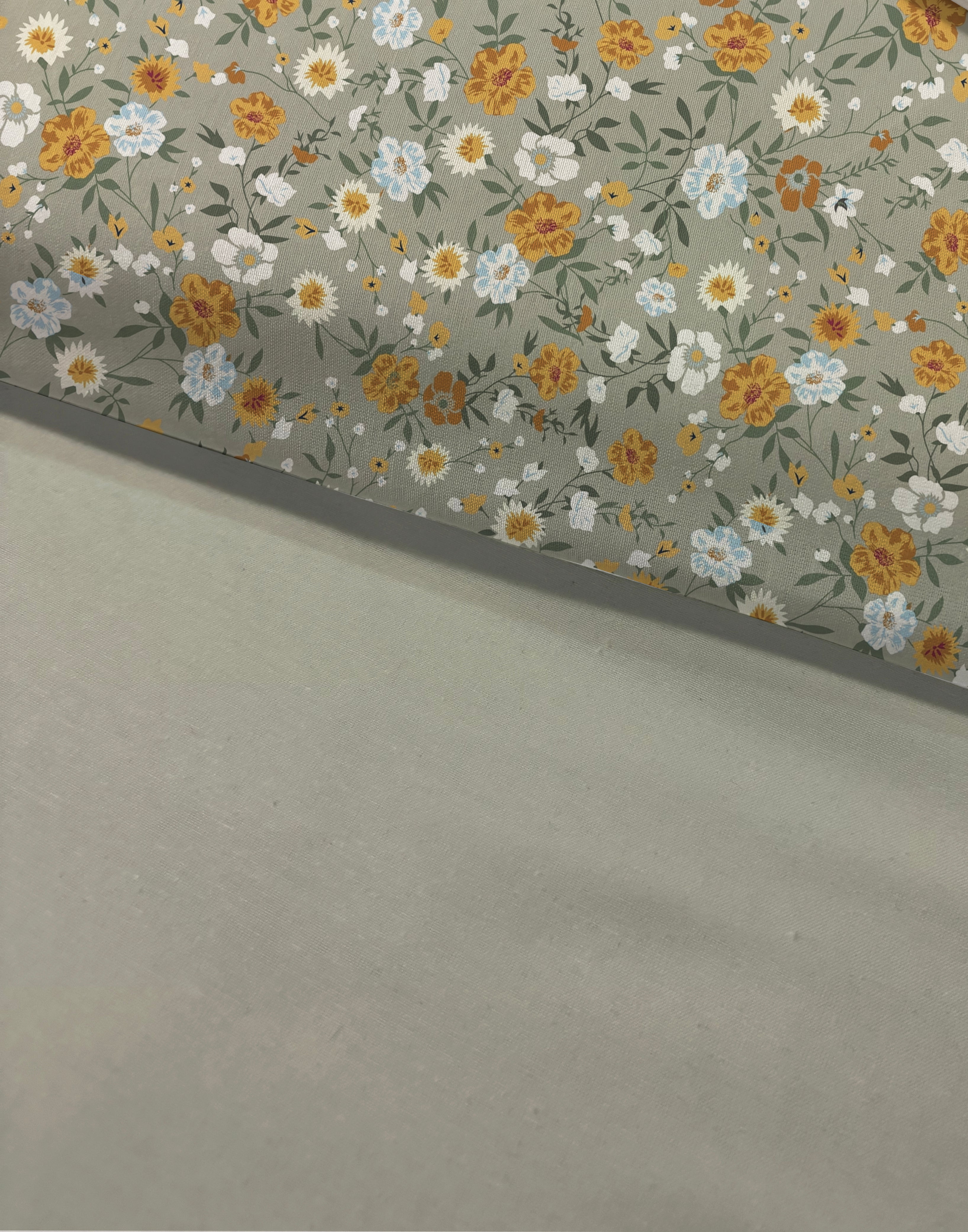 Evmila Minik Çiçekler Desenli Nevresim Takımı