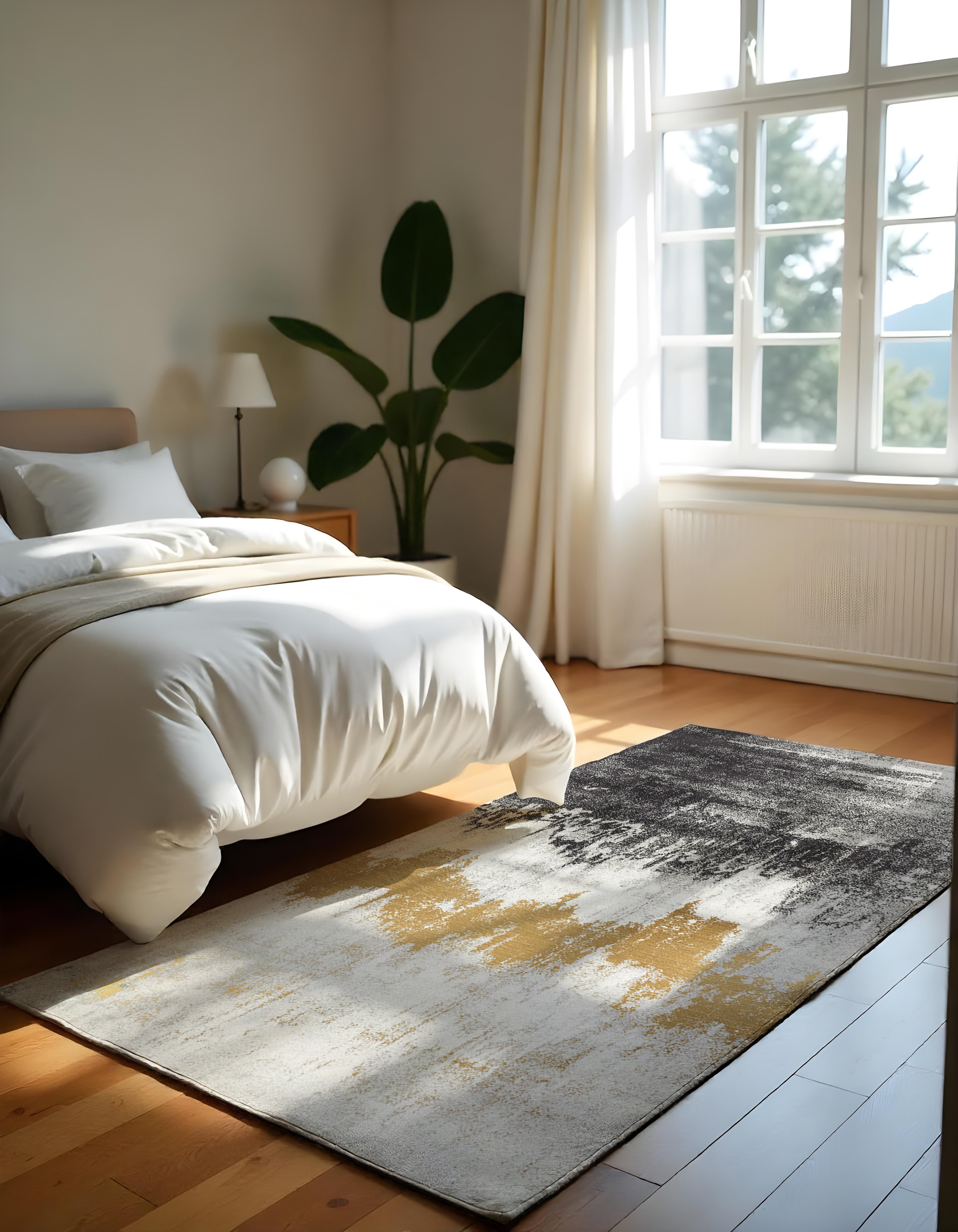 Evmila Eskitme Desenli Modern Halı
