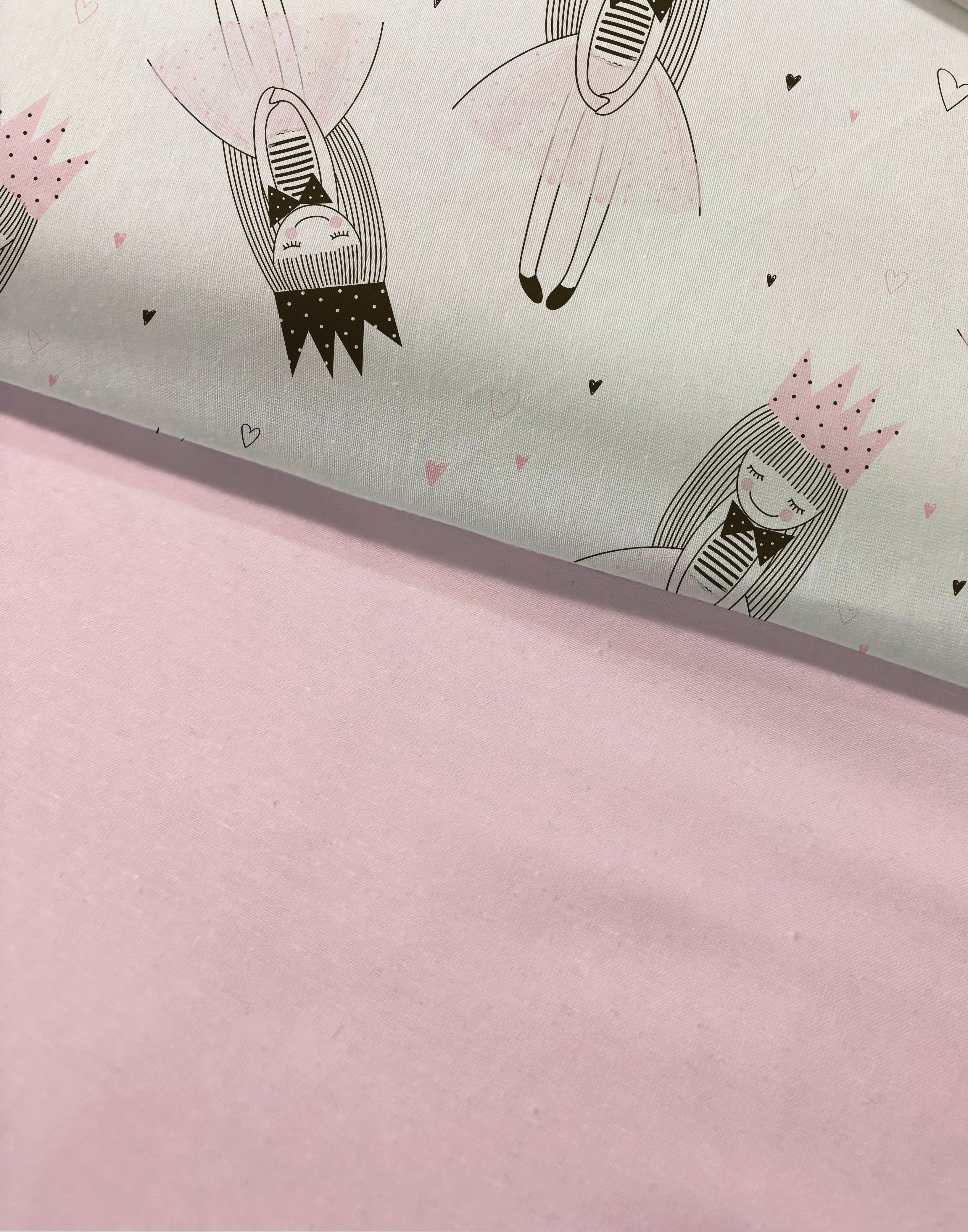 Evmila Prenses Desenli Nevresim Takımı