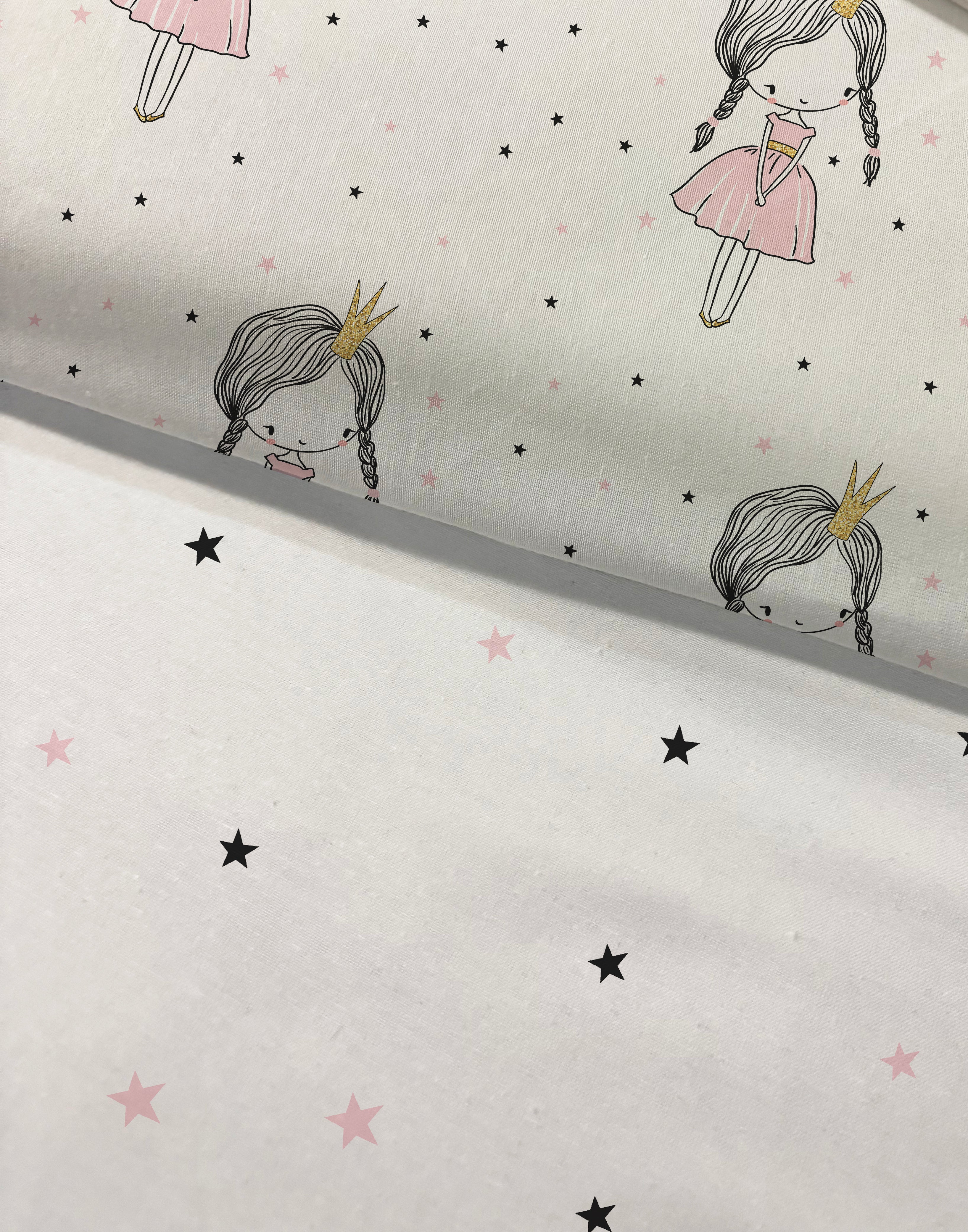 Evmila Prenses Desenli Nevresim Takımı