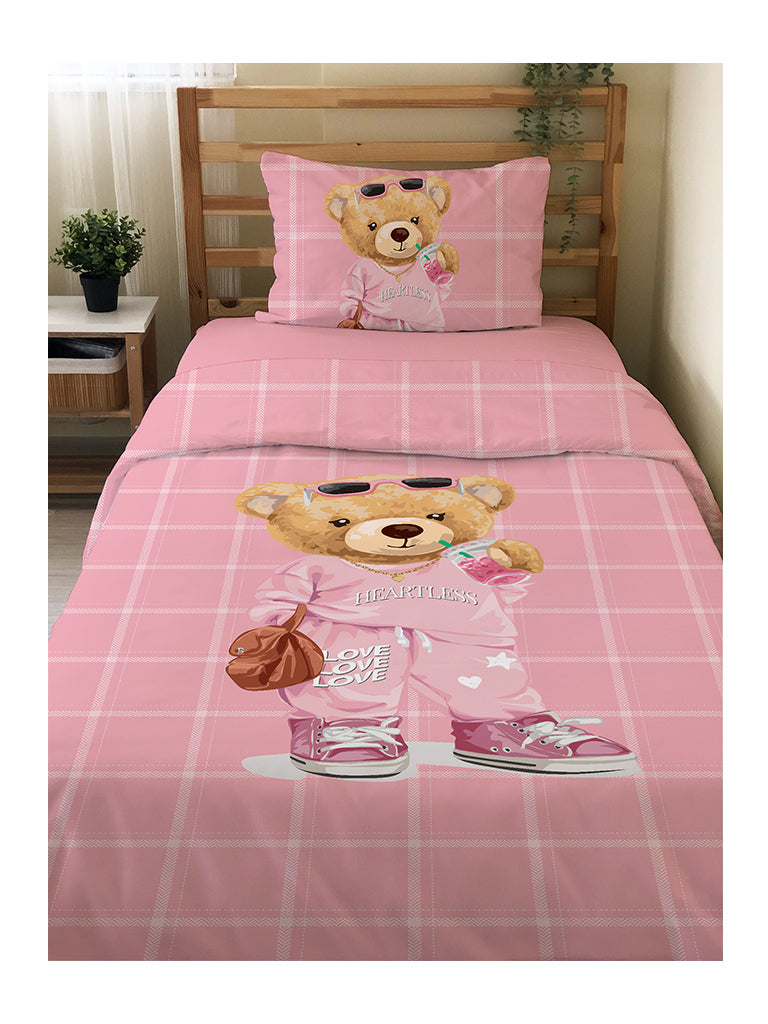 Evmila Astronaut Patterned Duvet Cover Set