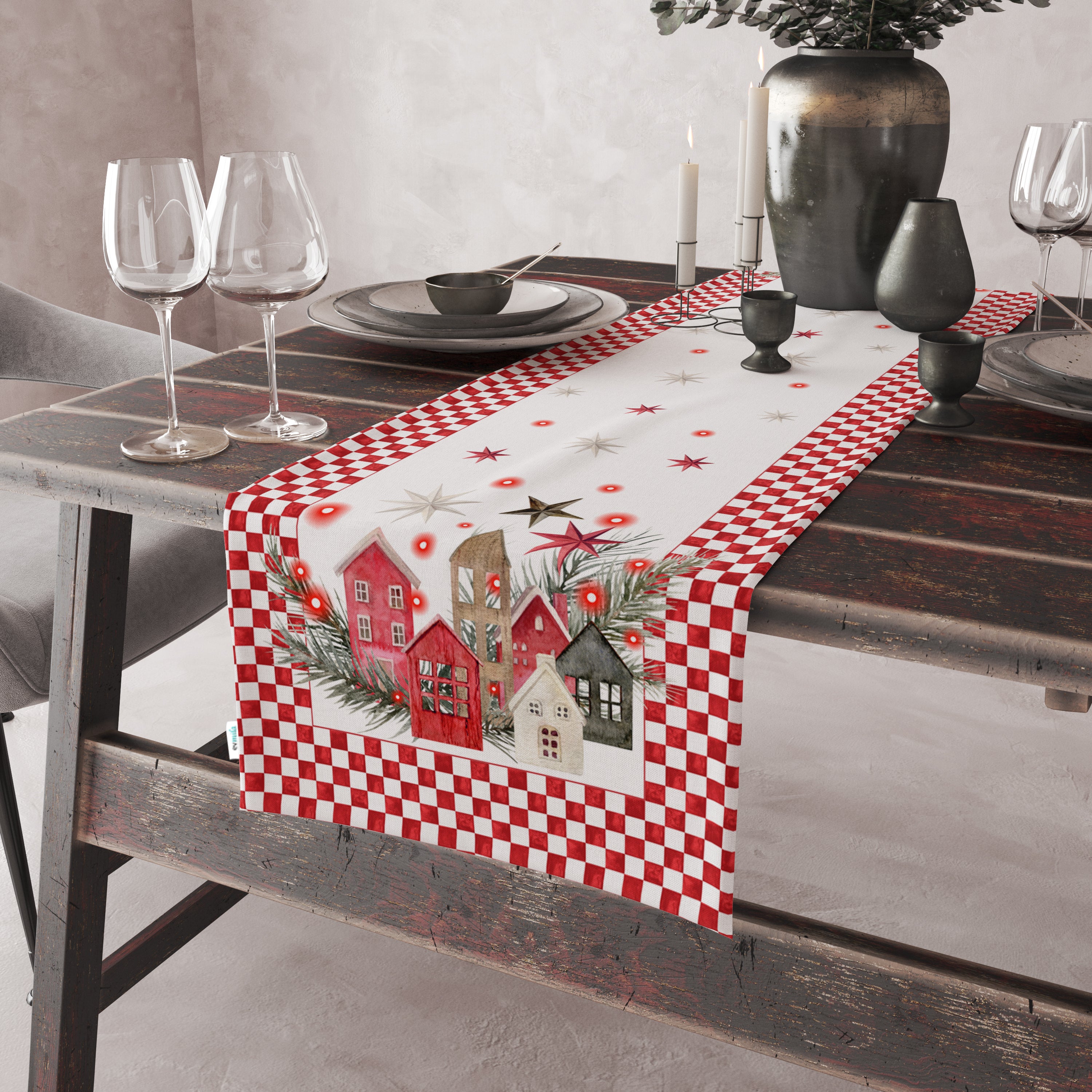 Evmila Autumn Patterned Cushion Cover