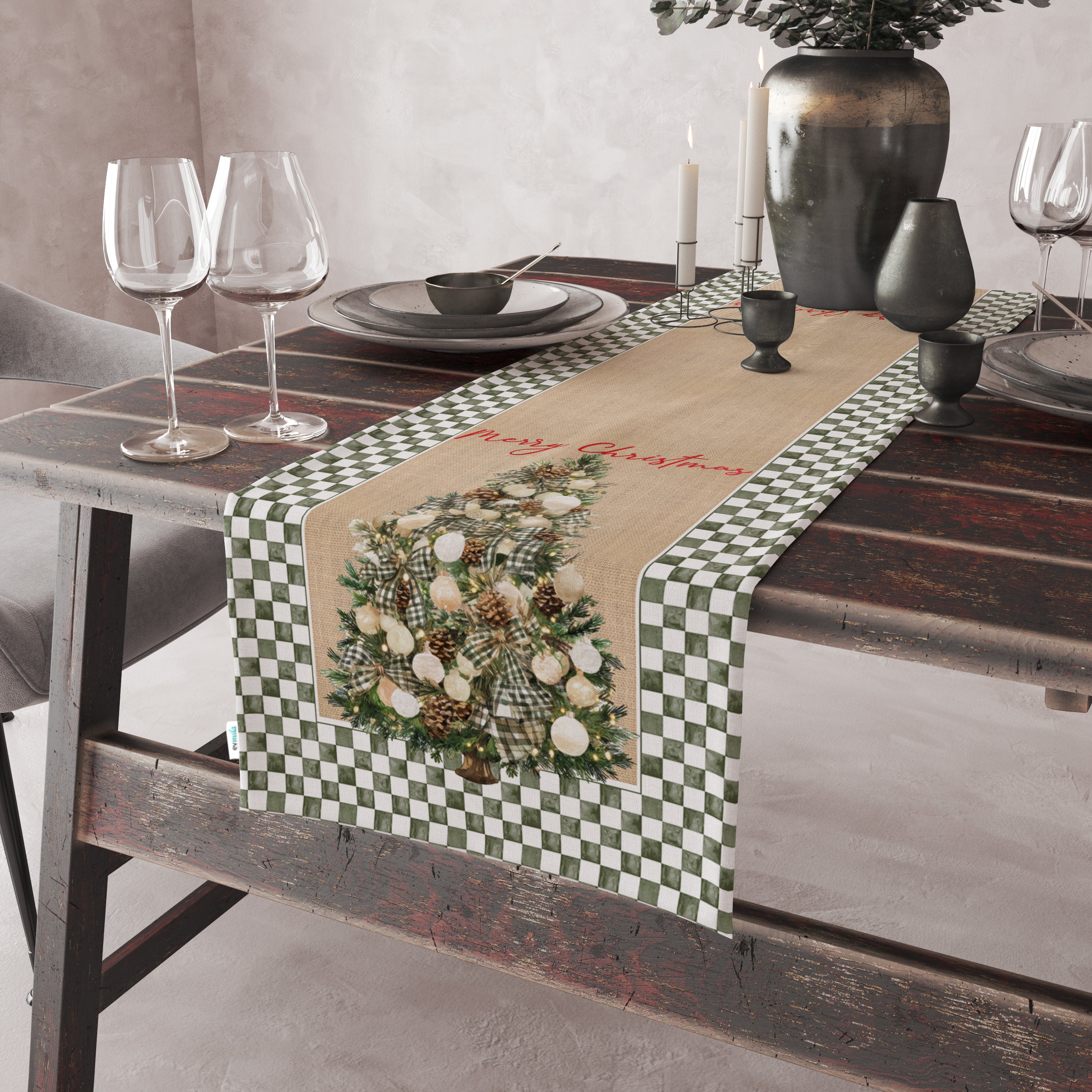 Evmila Autumn Patterned Cushion Cover