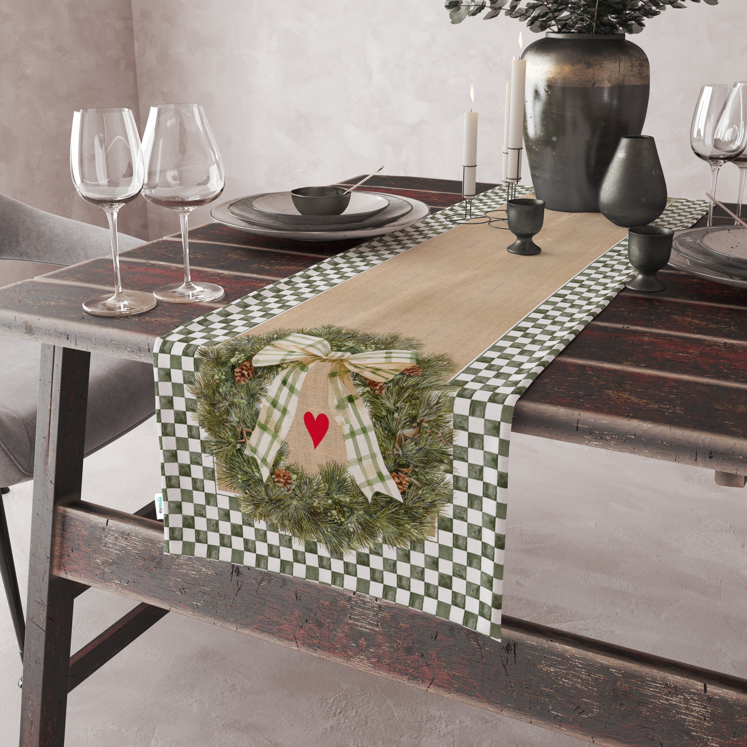 Evmila Autumn Patterned Cushion Cover