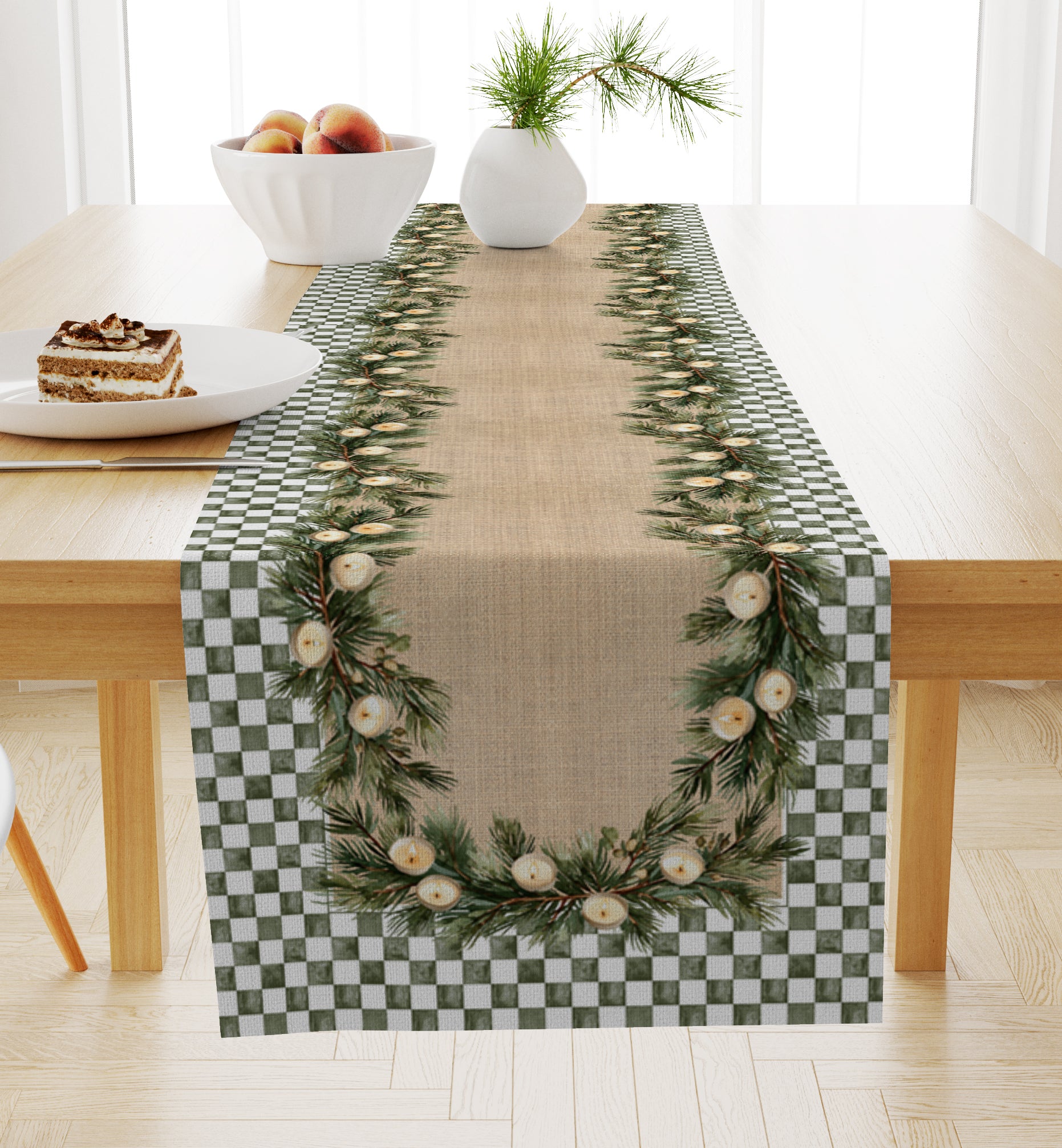 Evmila Autumn Patterned Cushion Cover