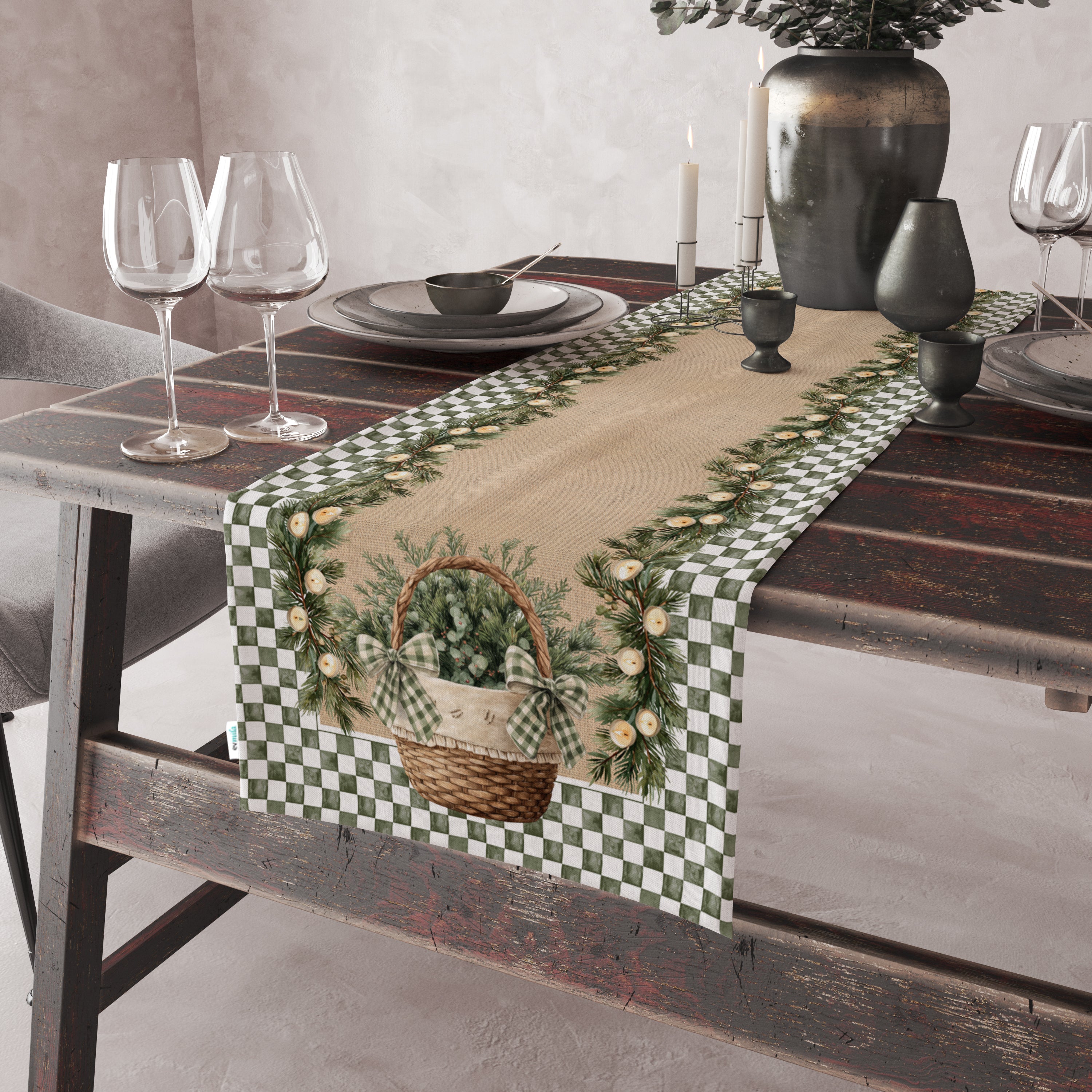 Evmila Autumn Patterned Cushion Cover