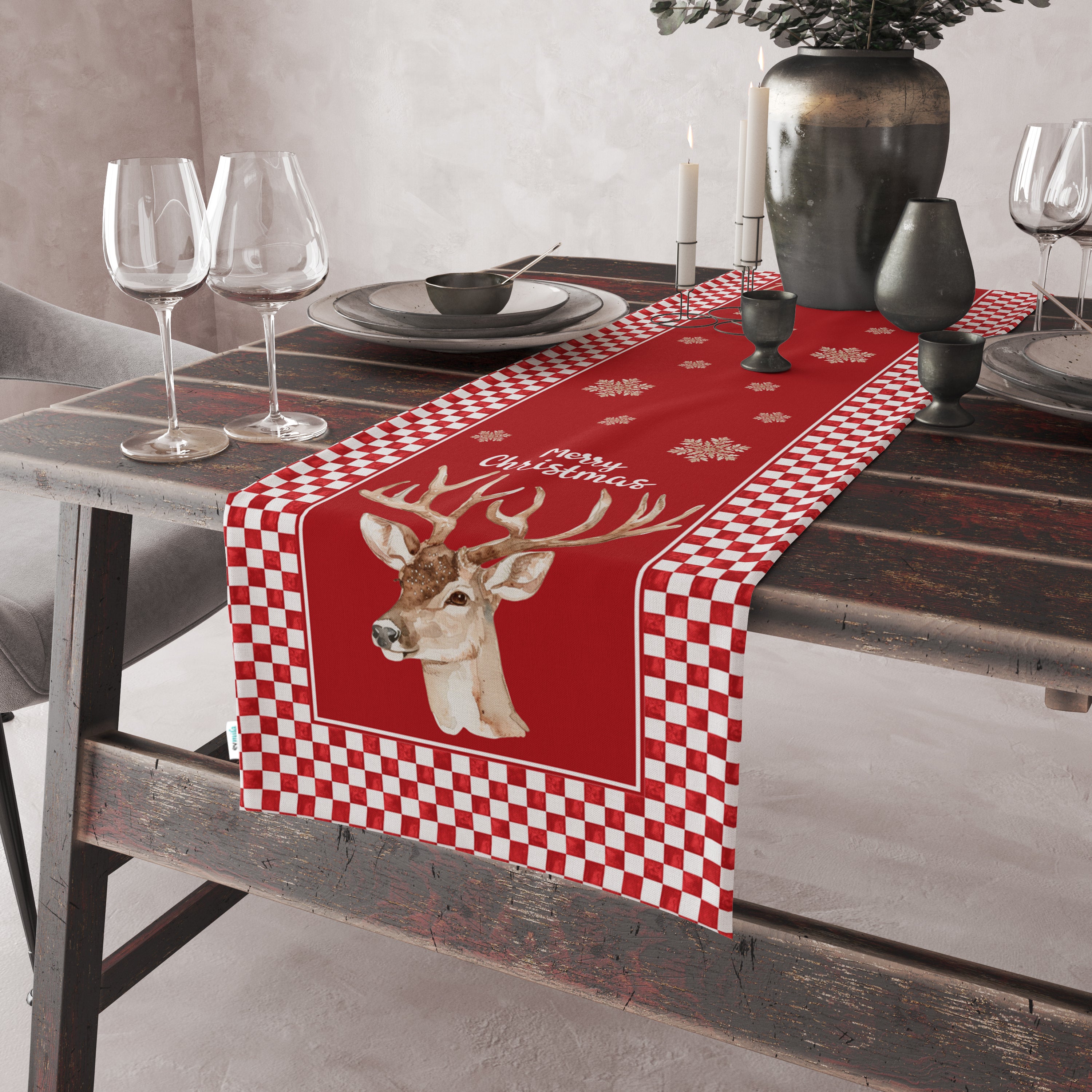 Evmila Autumn Patterned Cushion Cover