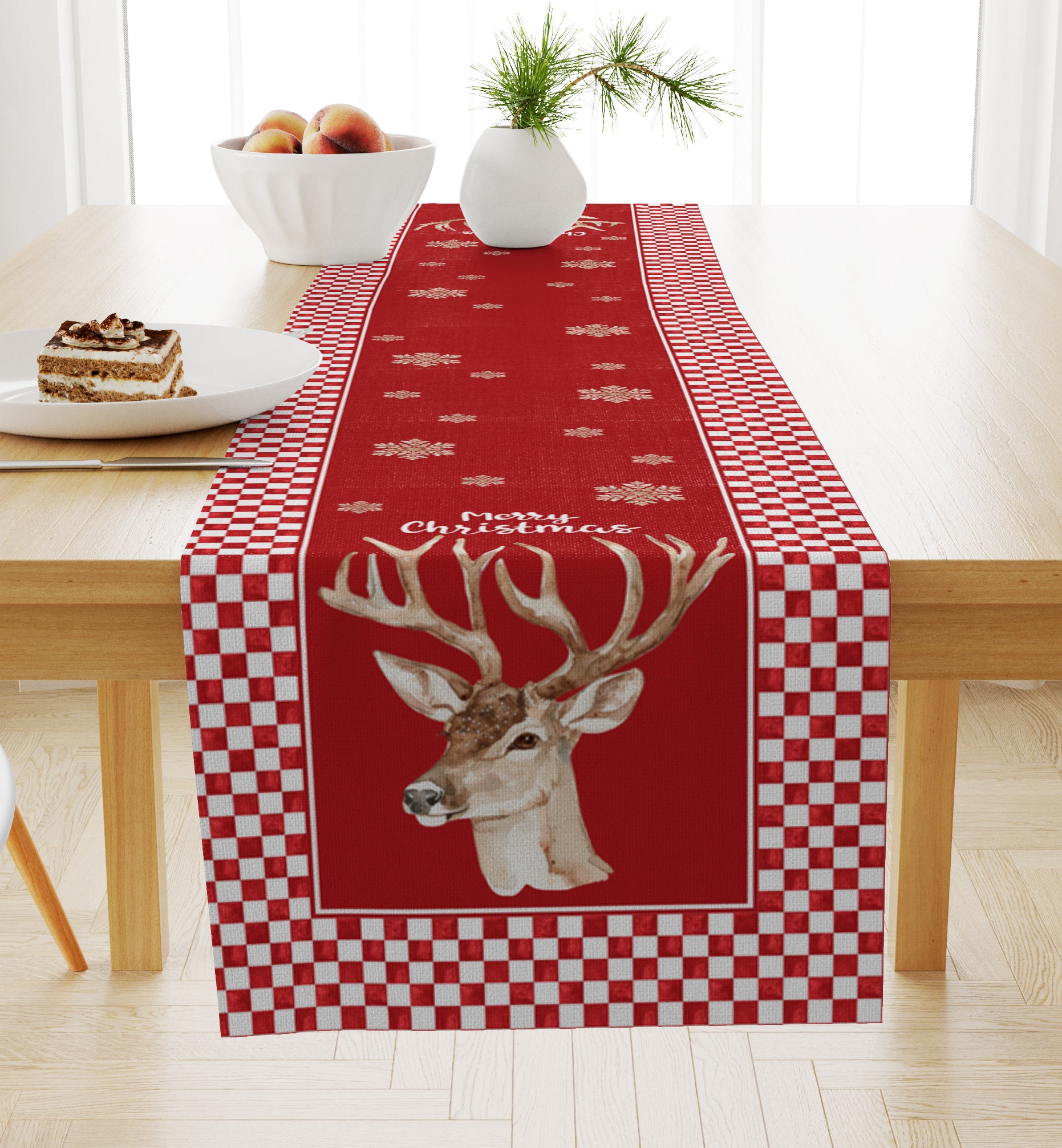 Evmila Autumn Patterned Cushion Cover