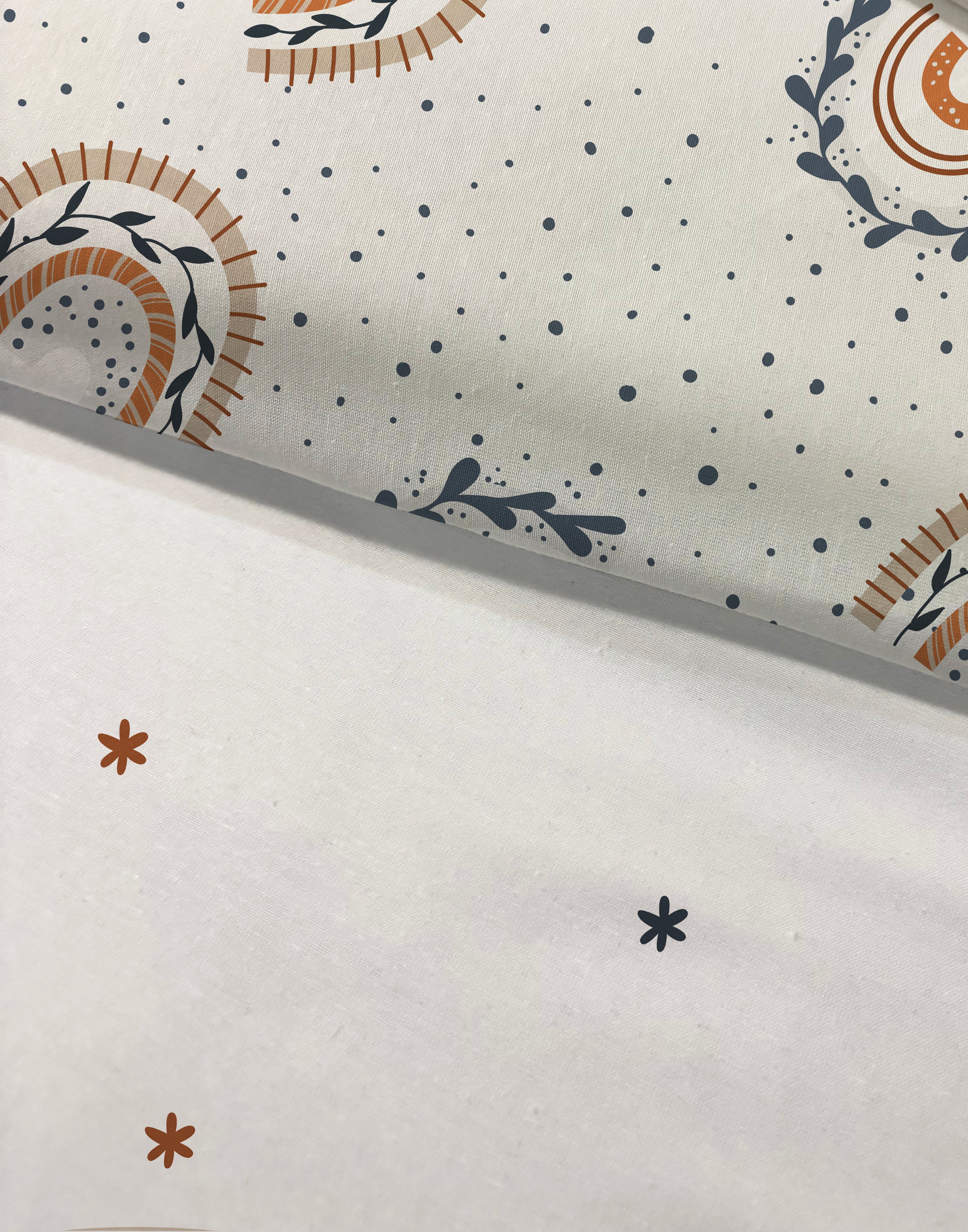 Evmila Rainbow Patterned Duvet Cover Set