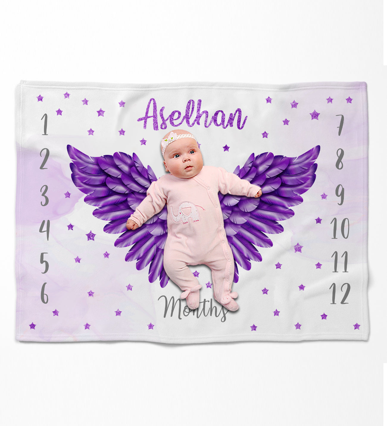 Evmila Dinosaur Patterned Velvet Memory Blanket