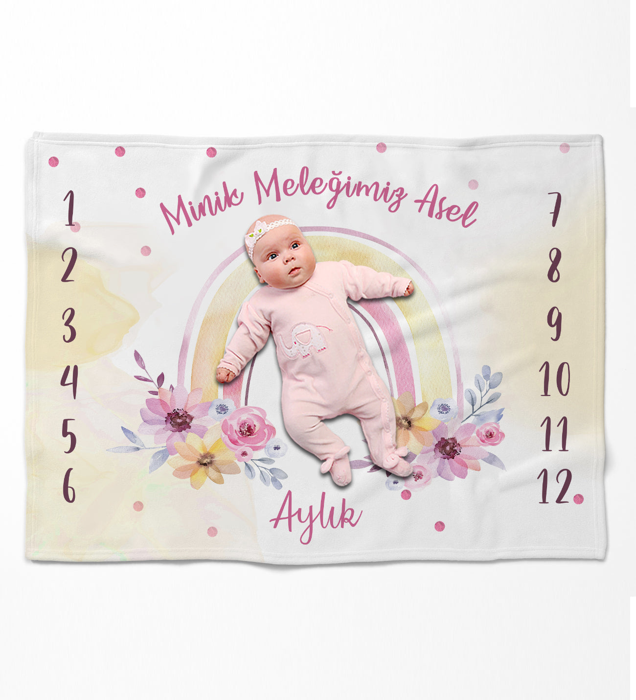 Evmila Dinosaur Patterned Velvet Memory Blanket