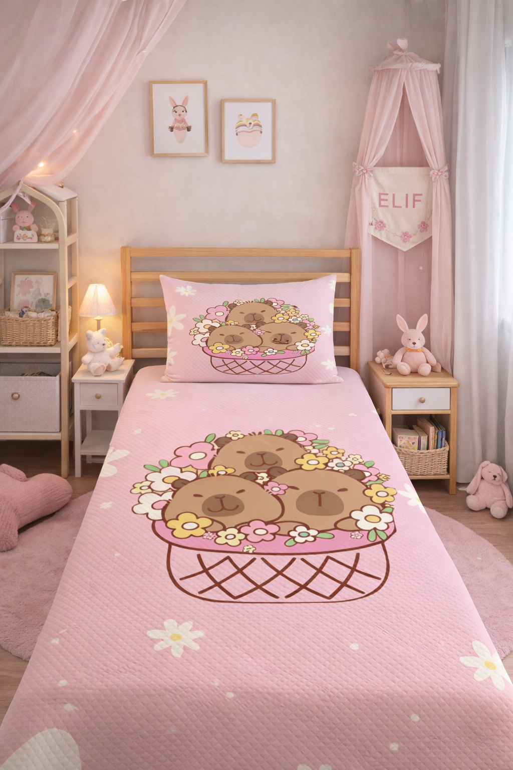 Evmila Capybara Desenli Pike