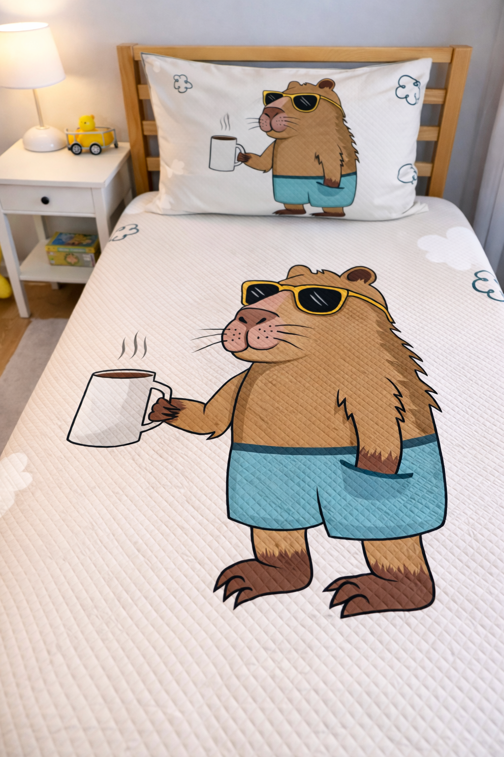 Evmila Capybara Desenli Pike