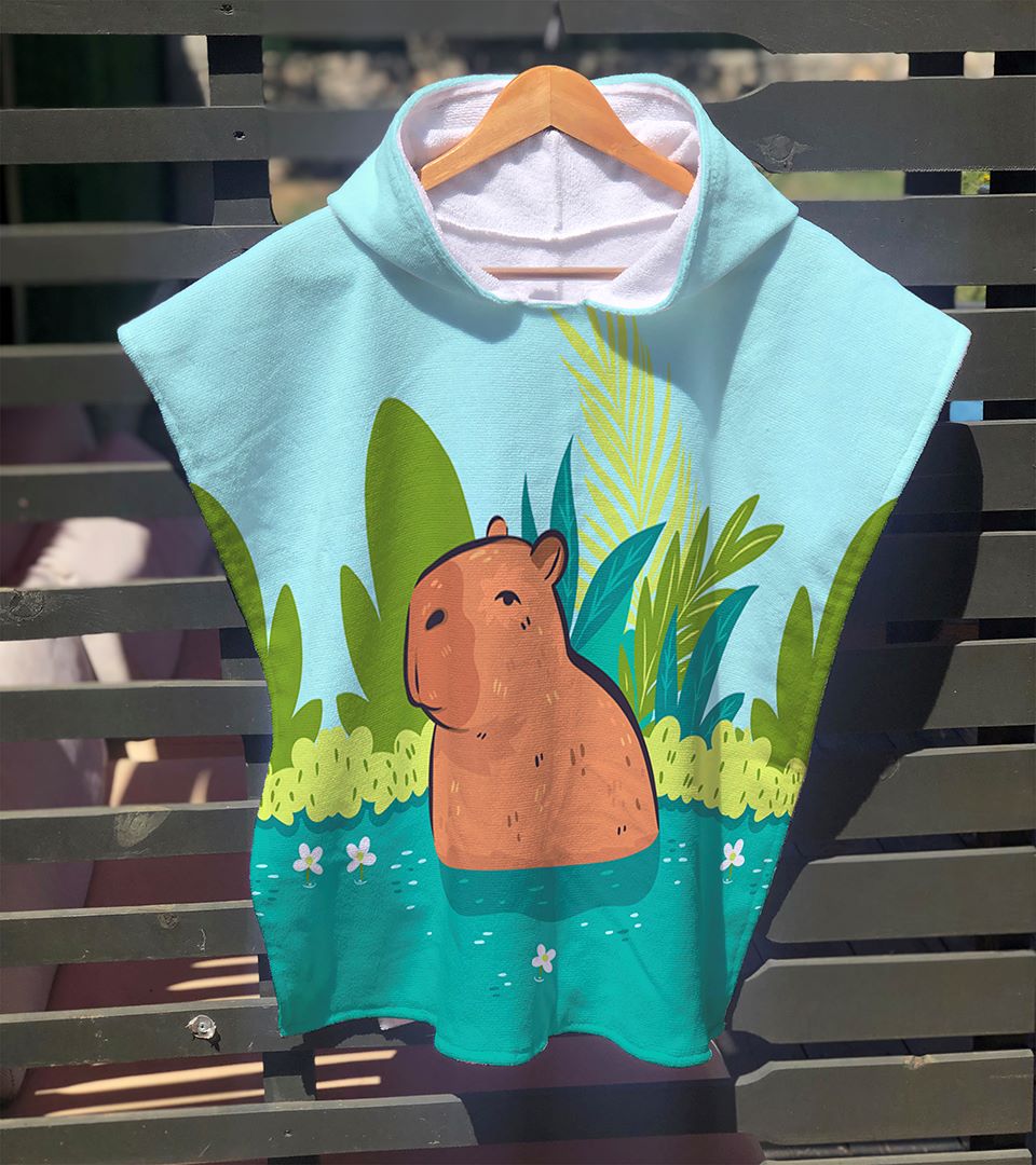 Evmila Capybara Desenli Panço Modeli