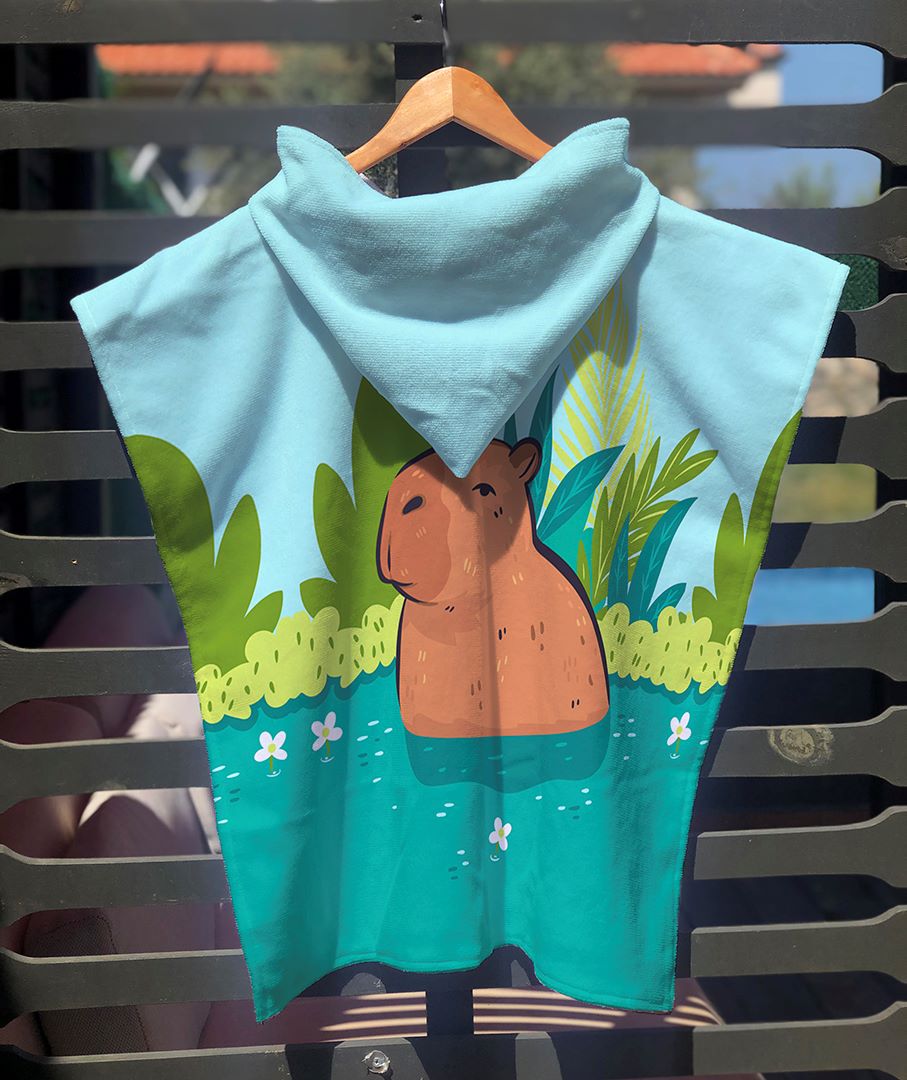 Evmila Capybara Desenli Panço Modeli