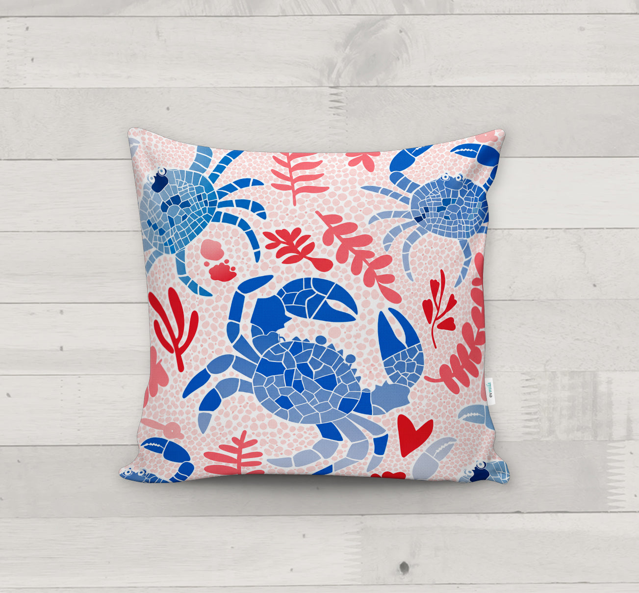 Evmila Autumn Patterned Cushion Cover