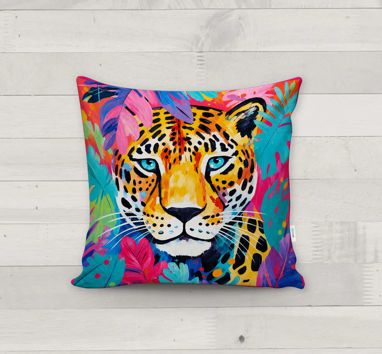Evmila Autumn Patterned Cushion Cover