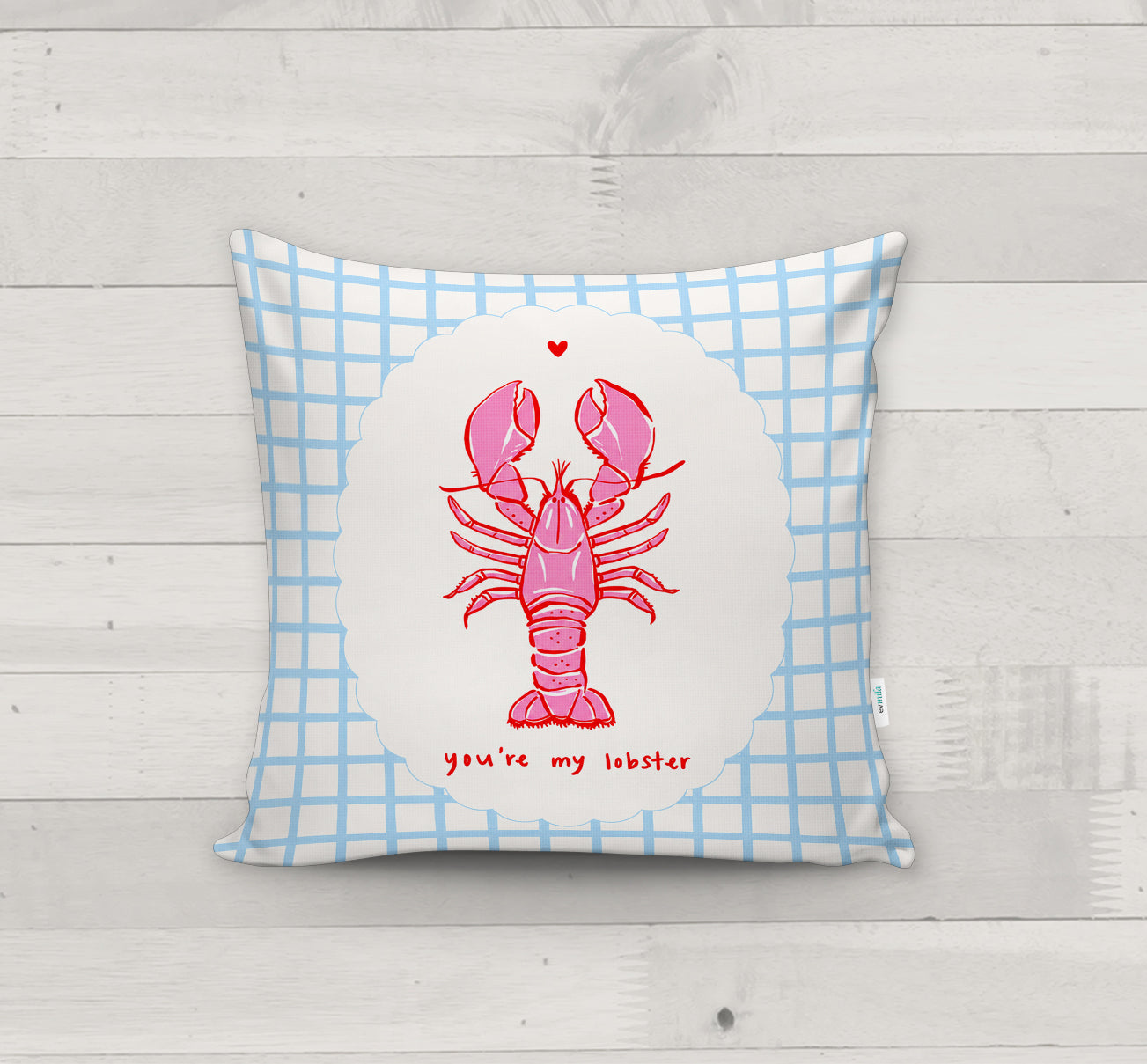 Evmila Autumn Patterned Cushion Cover