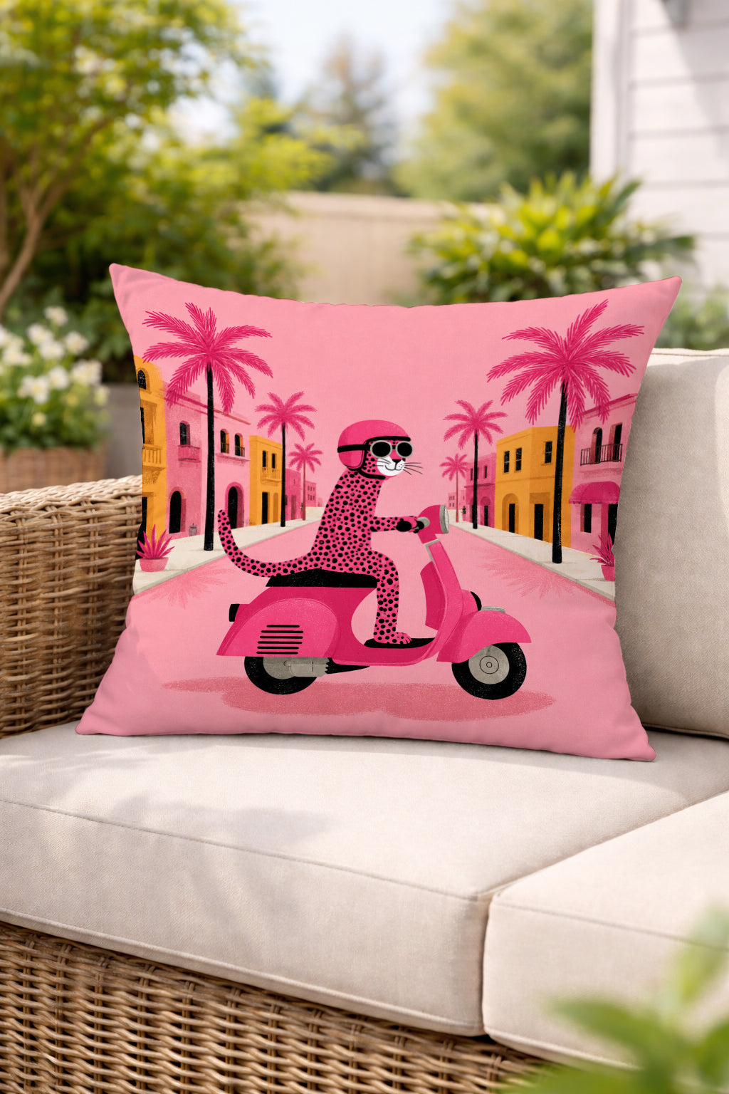Evmila Autumn Patterned Cushion Cover
