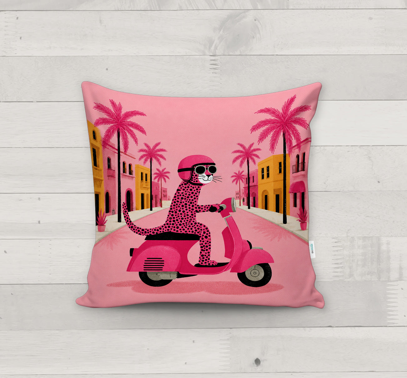 Evmila Autumn Patterned Cushion Cover