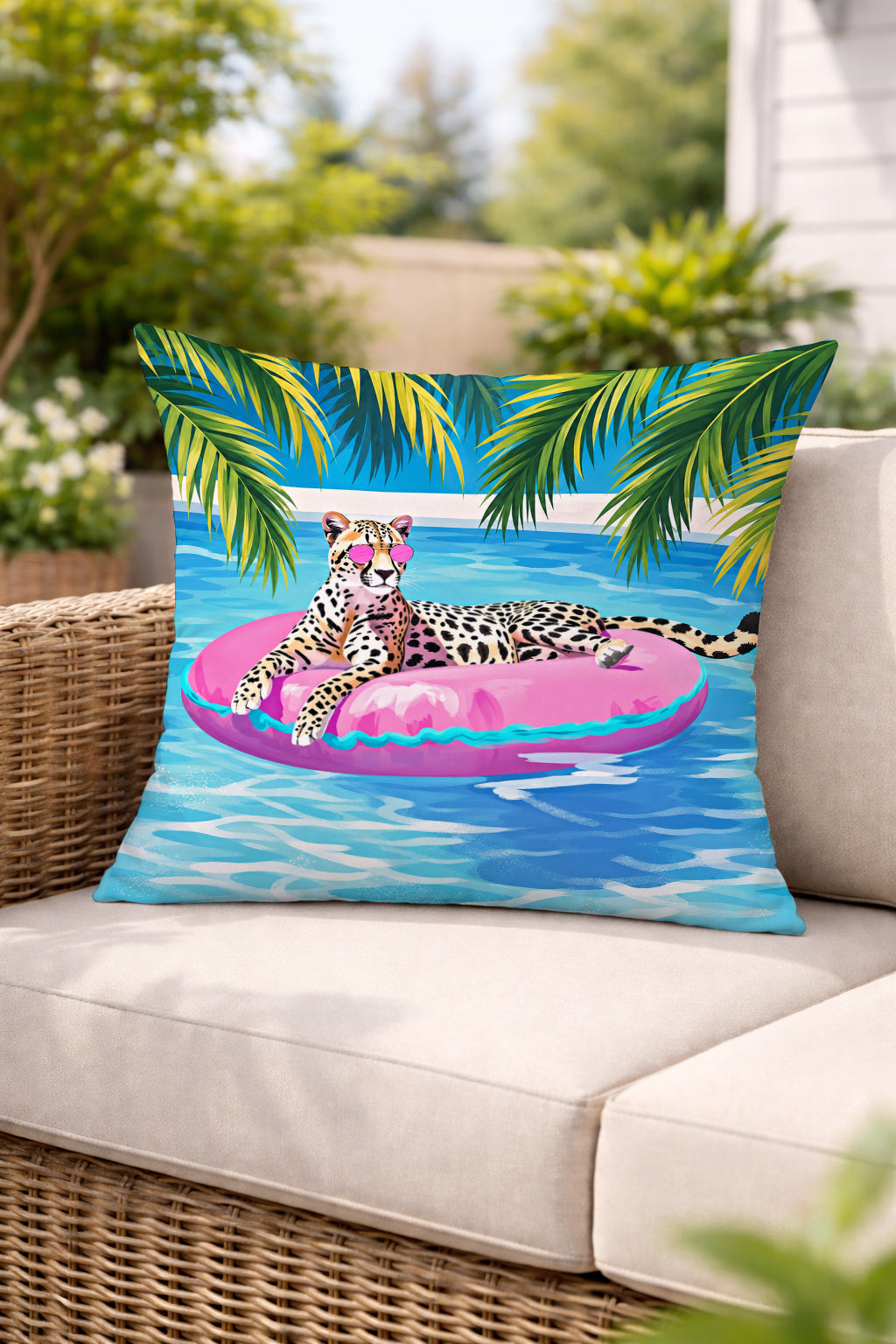 Evmila Autumn Patterned Cushion Cover