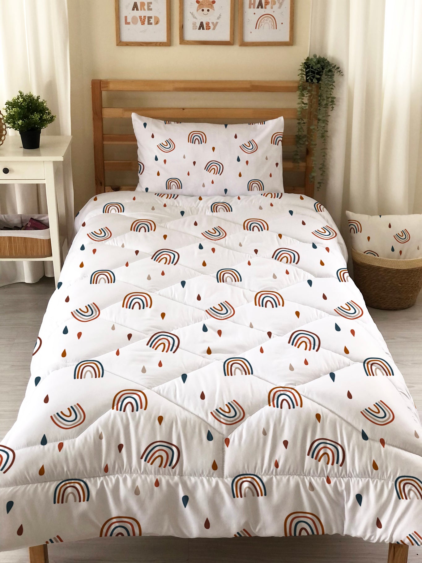 Evmila Autumn Patterned Cushion Cover