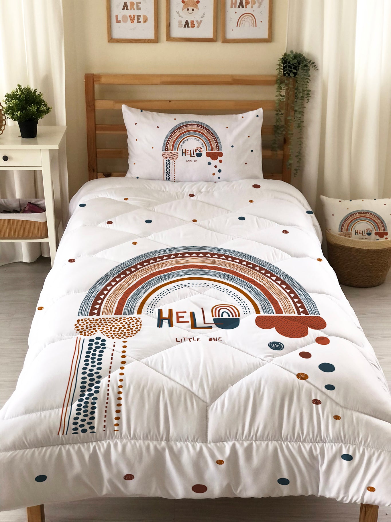 Evmila Autumn Patterned Cushion Cover