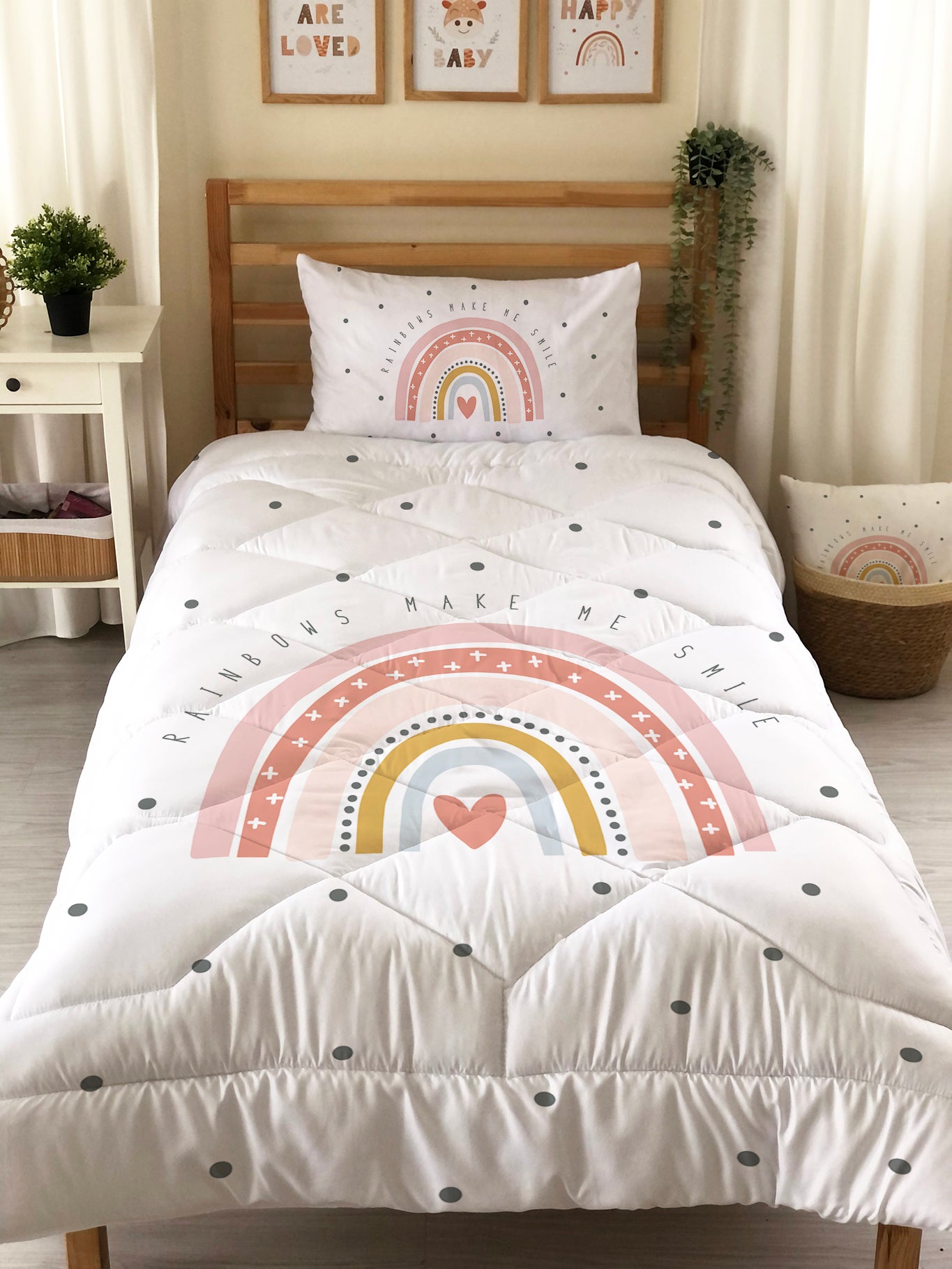Evmila Autumn Patterned Cushion Cover