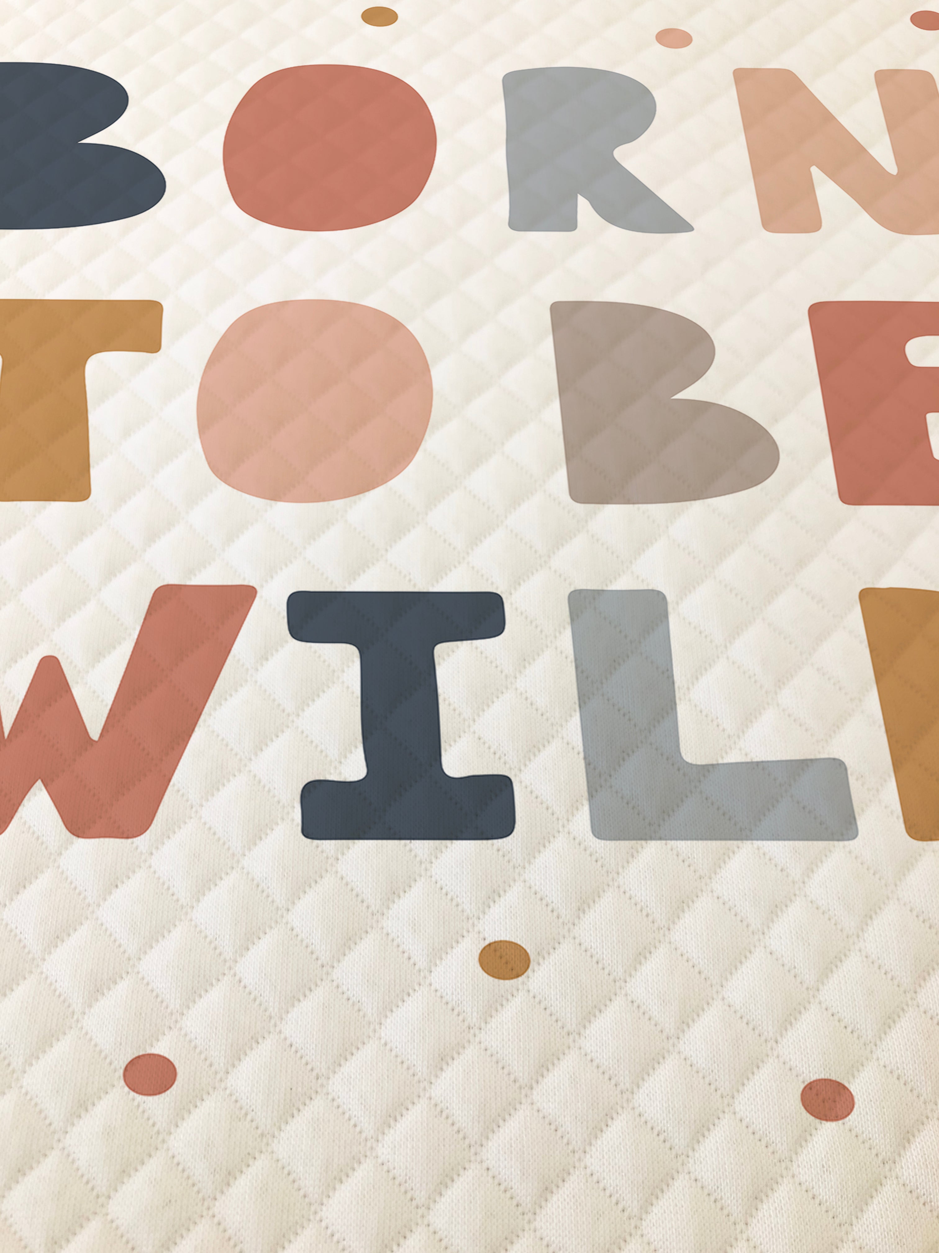 Evmila Born To Be Wild Puantiye Desenli Pike