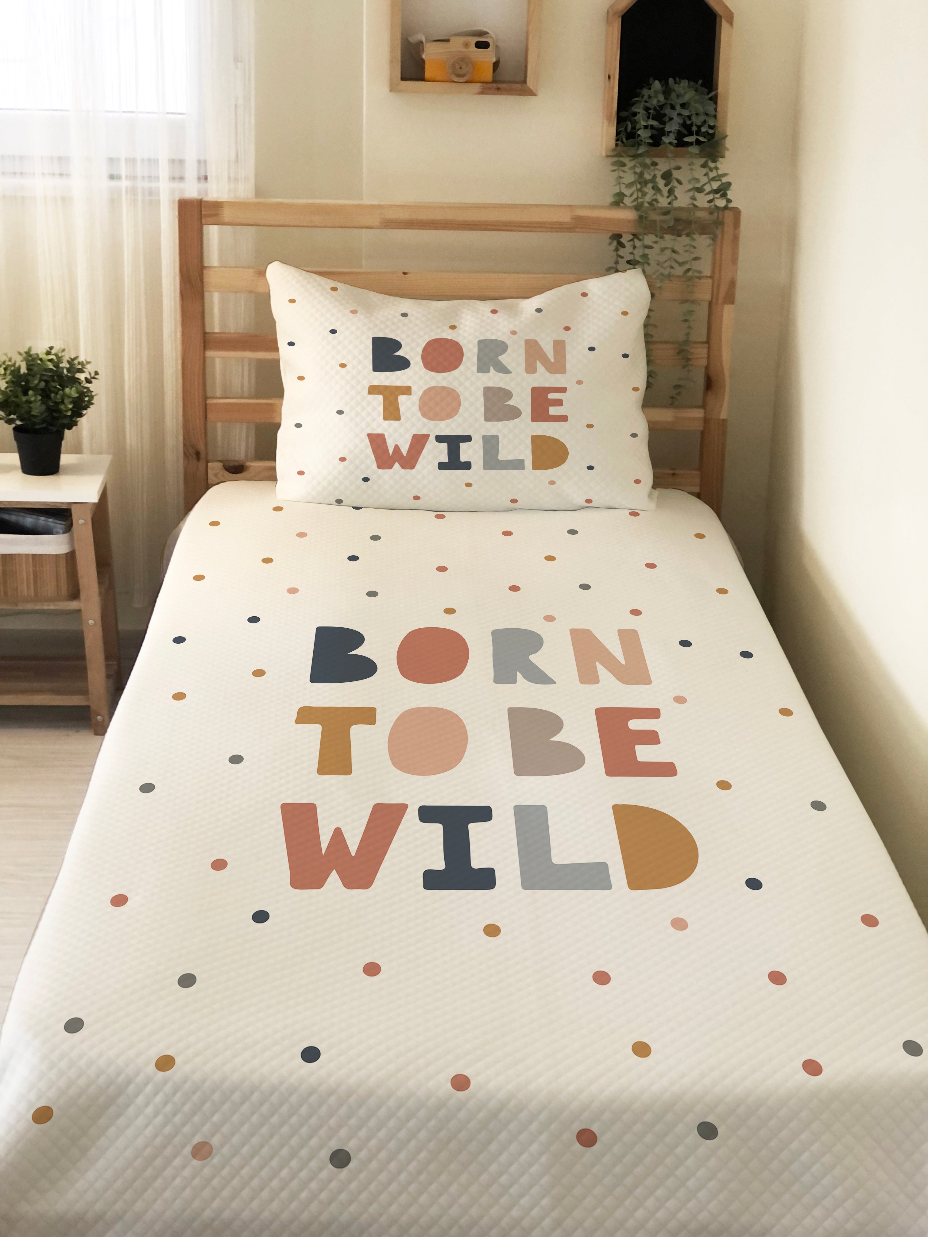 Evmila Born To Be Wild Puantiye Desenli Pike