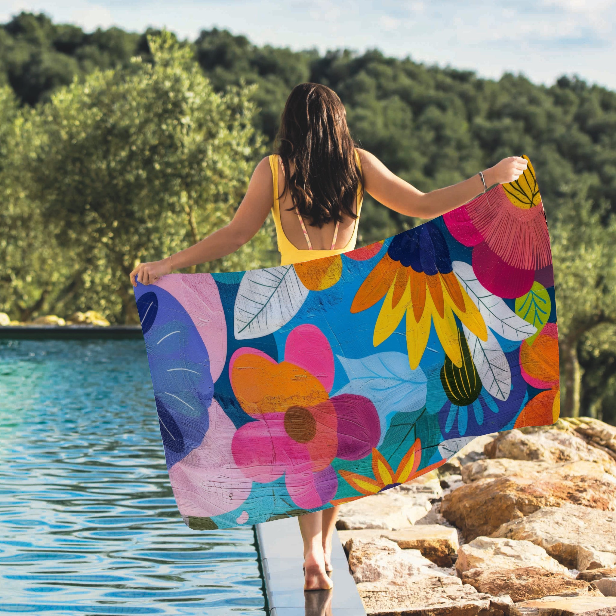 Evmila Autumn Patterned Cushion Cover